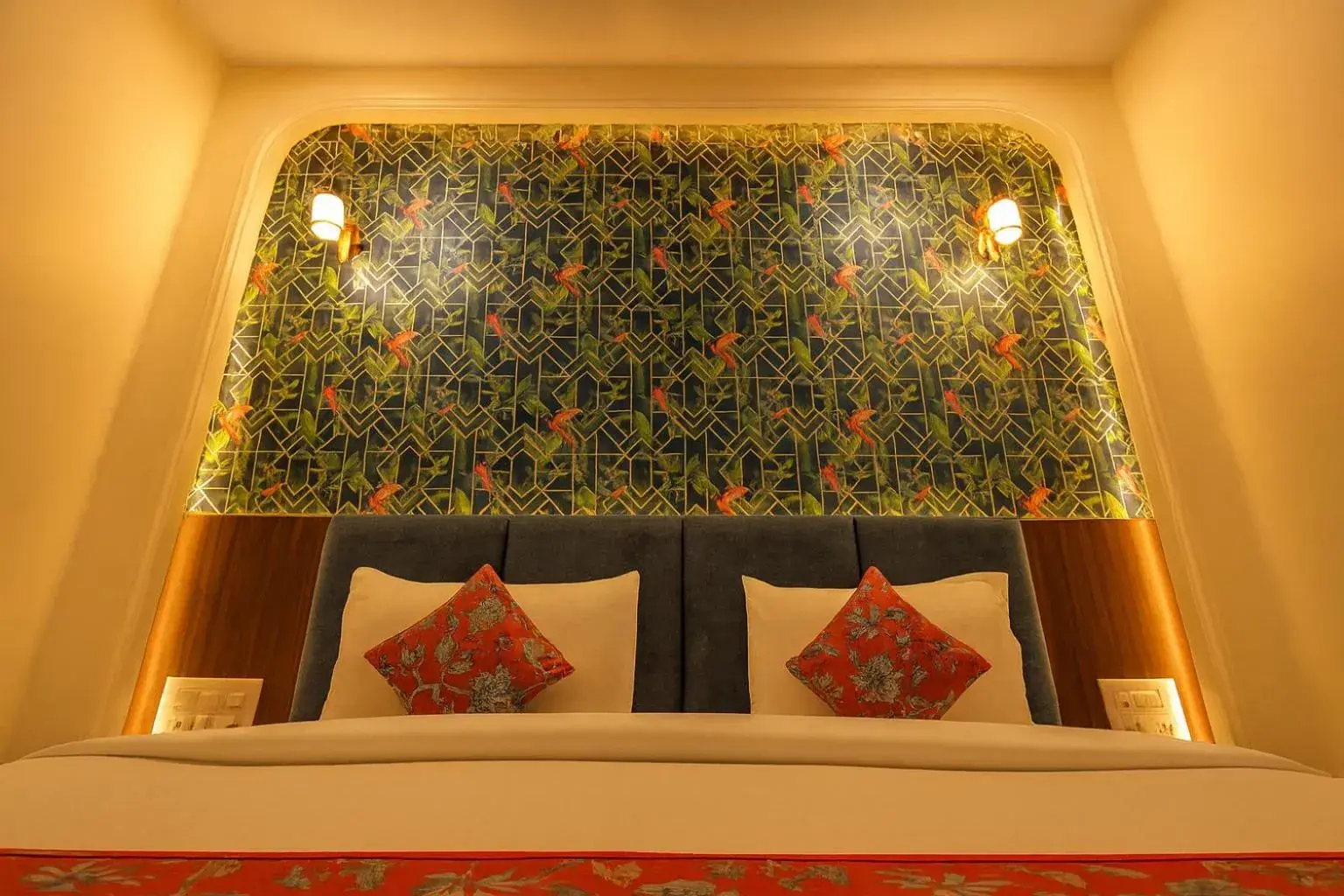 Bed in The Blue Vista Bed in The Blue Vista