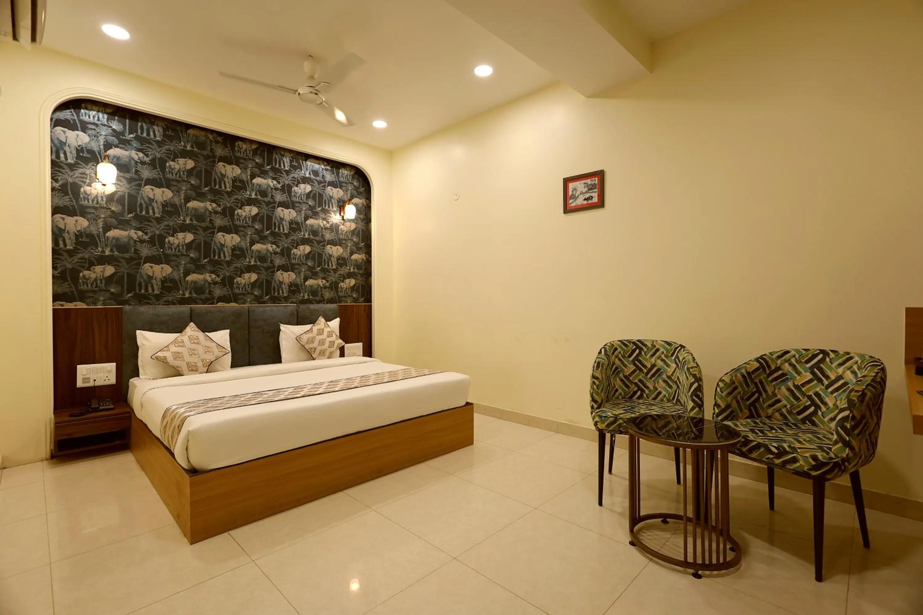 Bed in The Blue Vista