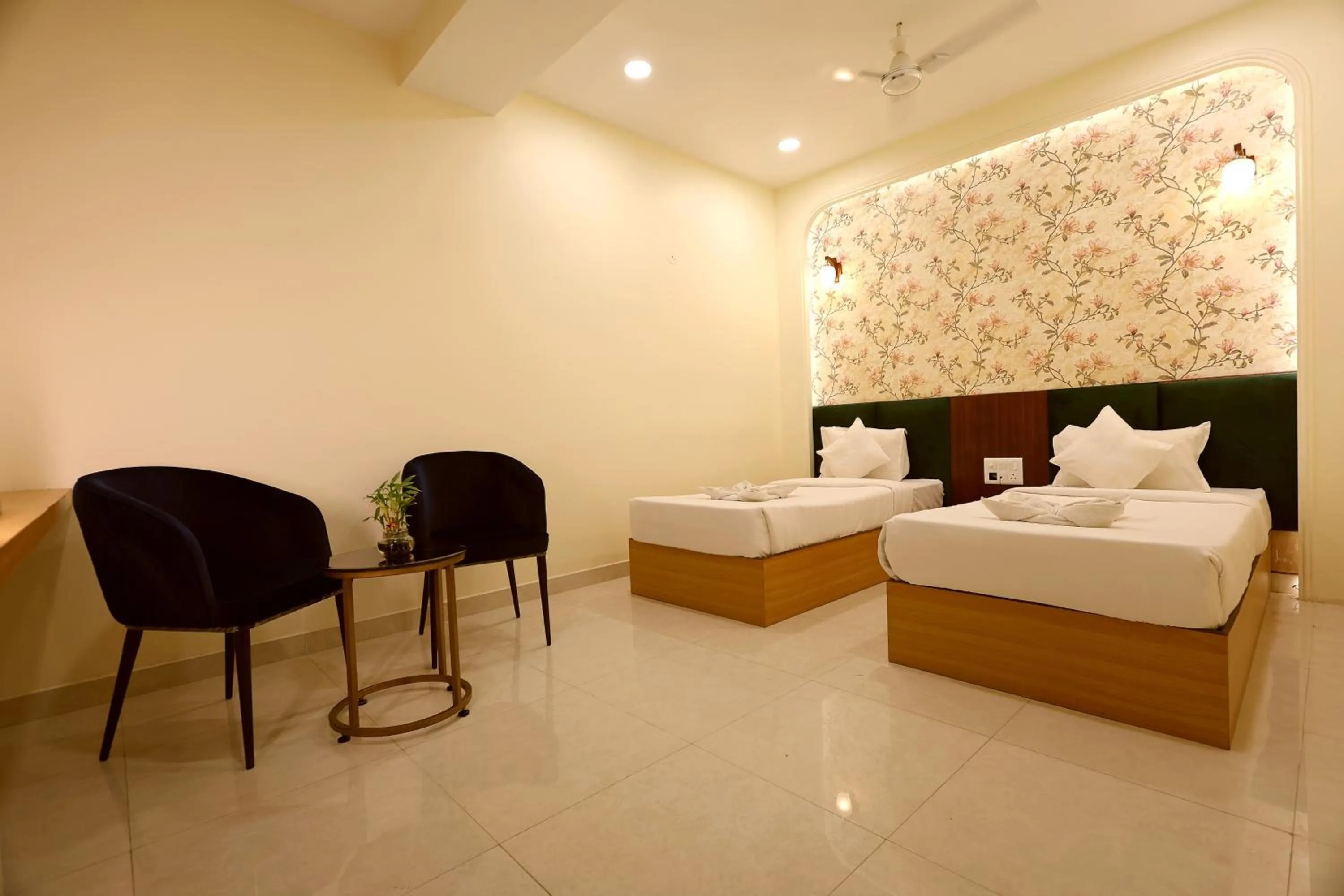 Bed in The Blue Vista