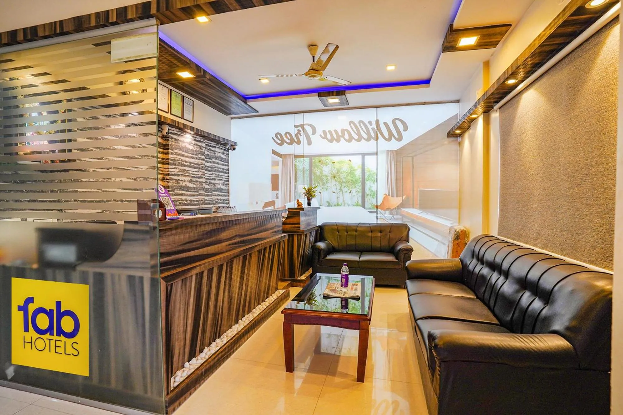 Lobby or reception in FabHotel Willow Tree