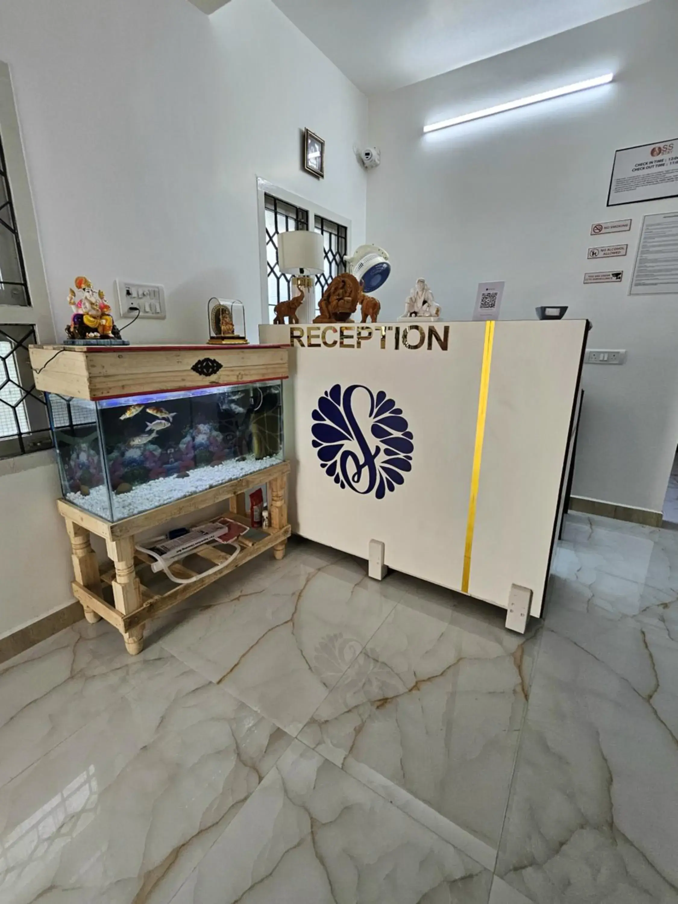 Lobby or reception in SS Stay Kilpauk Chennai Lobby or reception in SS Stay Kilpauk Chennai