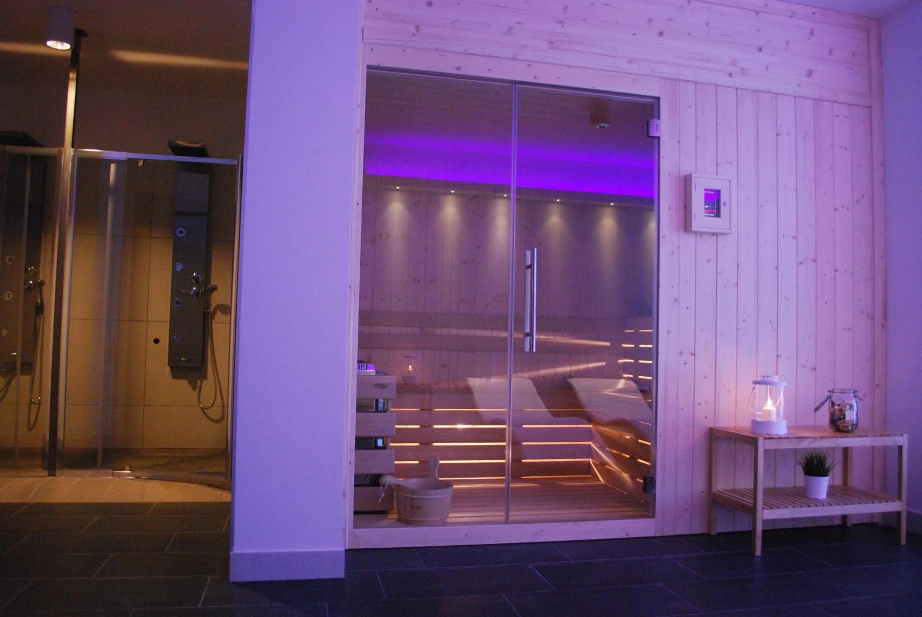 Spa and wellness centre/facilities in Hotel Elbele Garnì