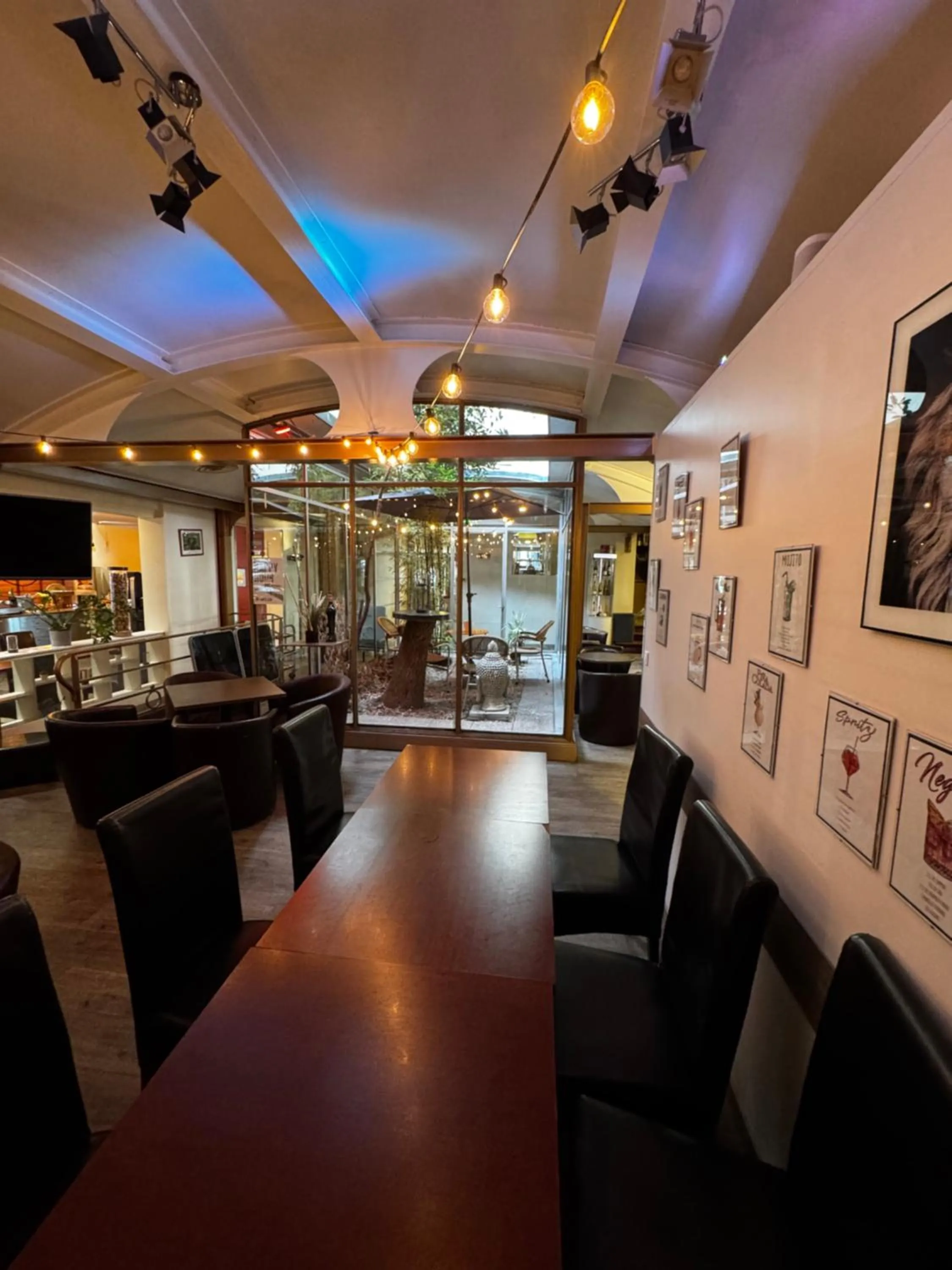 Living room in Hôtel Au Petit Caporal