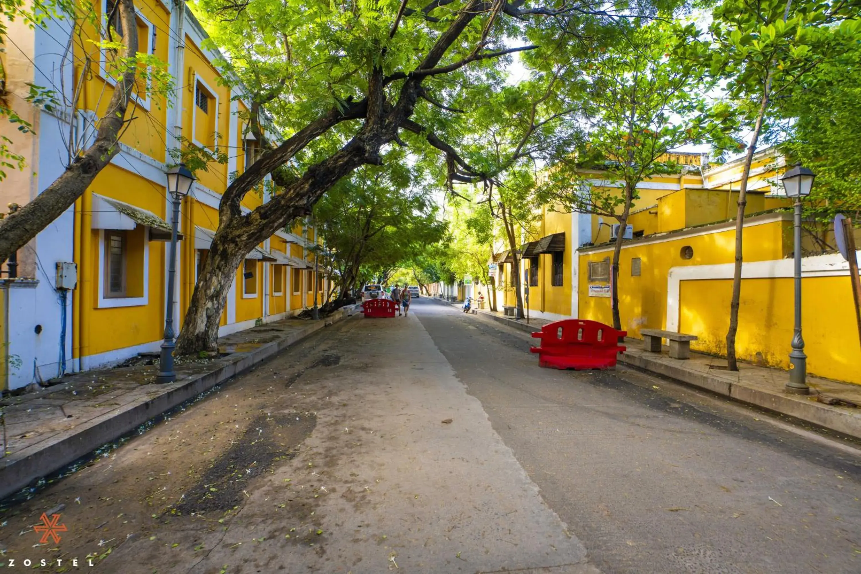 Property building in Zostel Pondicherry, Auroville Road Property building in Zostel Pondicherry, Auroville Road