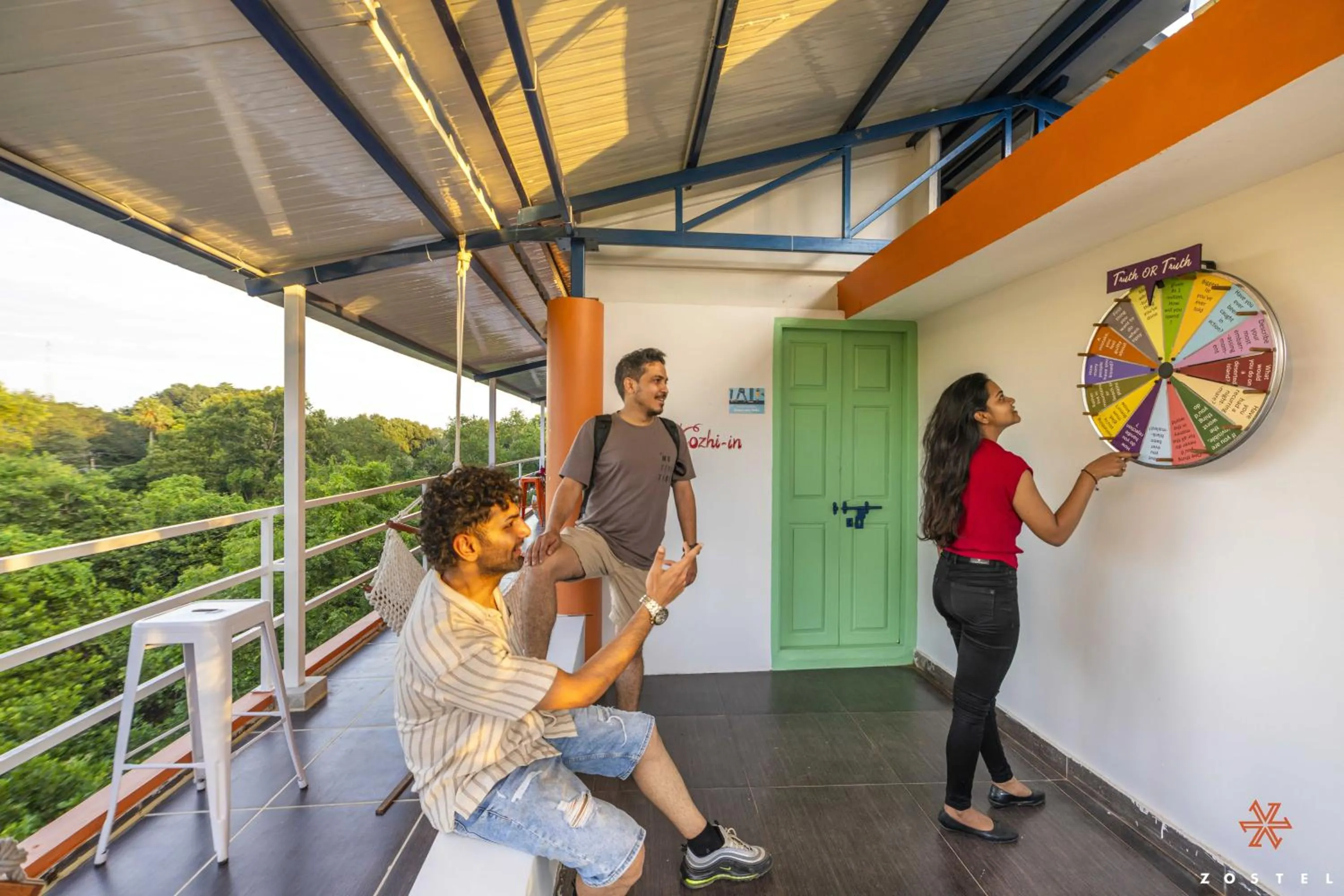 Day in Zostel Pondicherry, Auroville Road