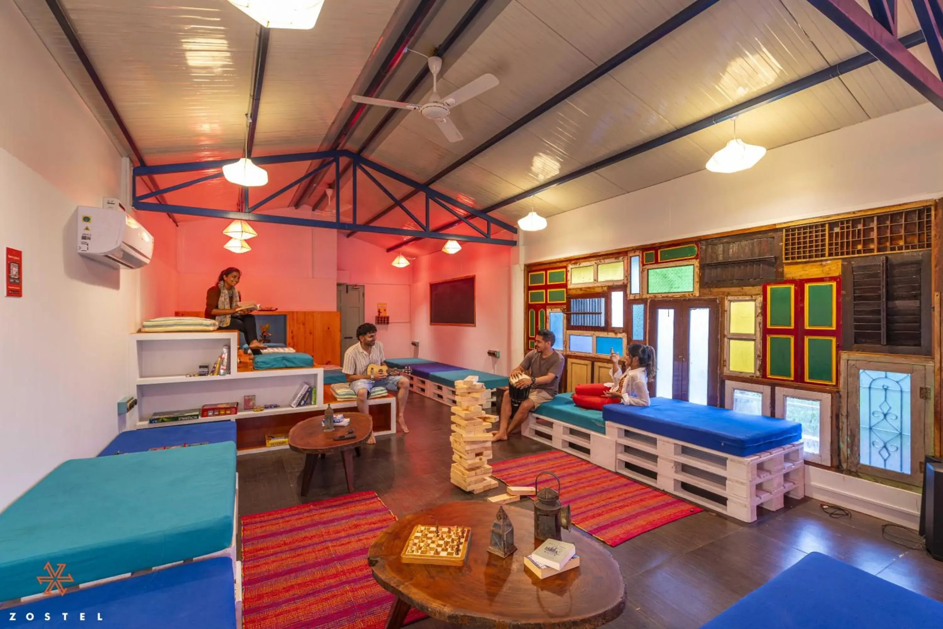 Photo of the whole room, Bed in Zostel Pondicherry, Auroville Road Photo of the whole room, Bed in Zostel Pondicherry, Auroville Road