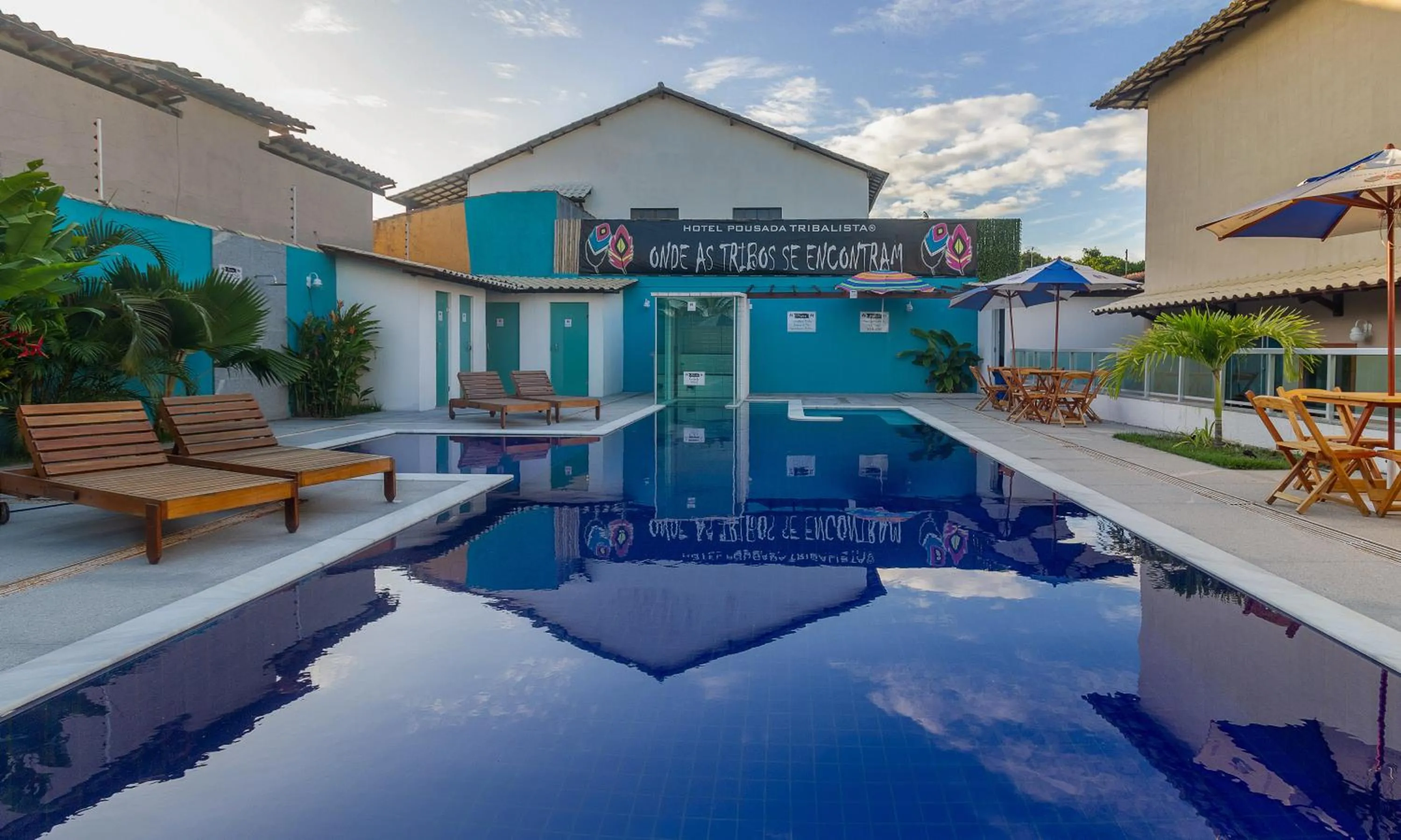Property building in Hotel Pousada Tribalista