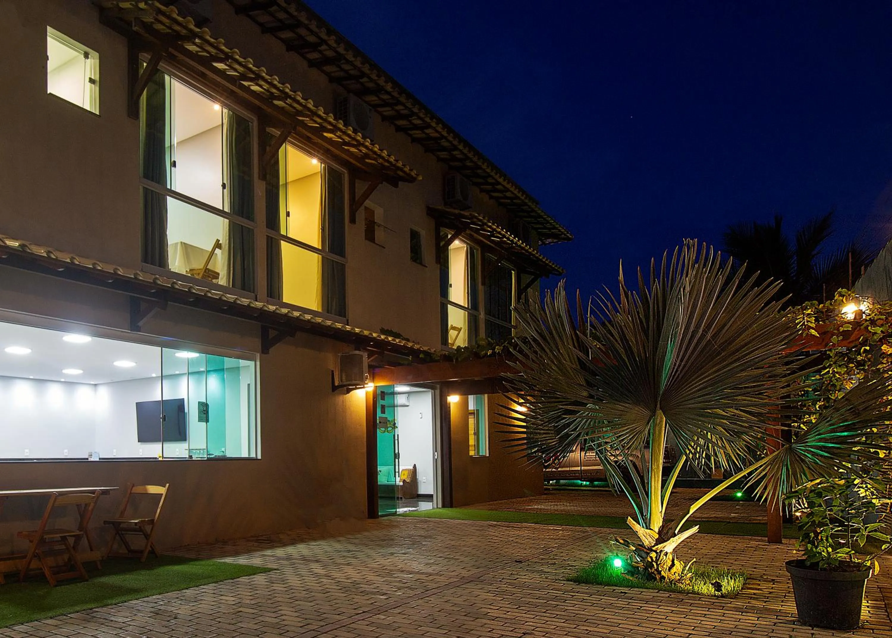 Property building in Hotel Pousada Tribalista