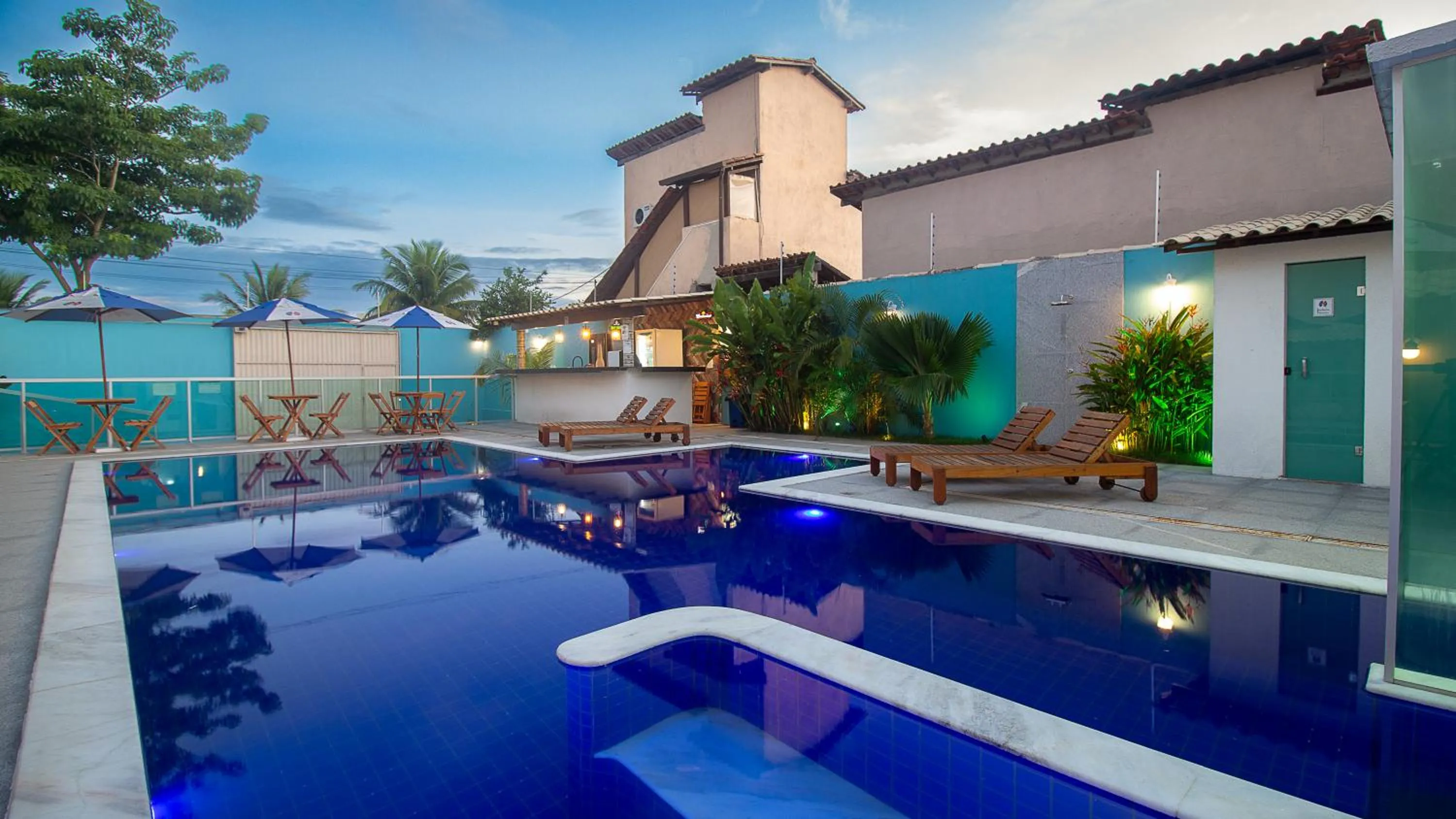 Property building in Hotel Pousada Tribalista