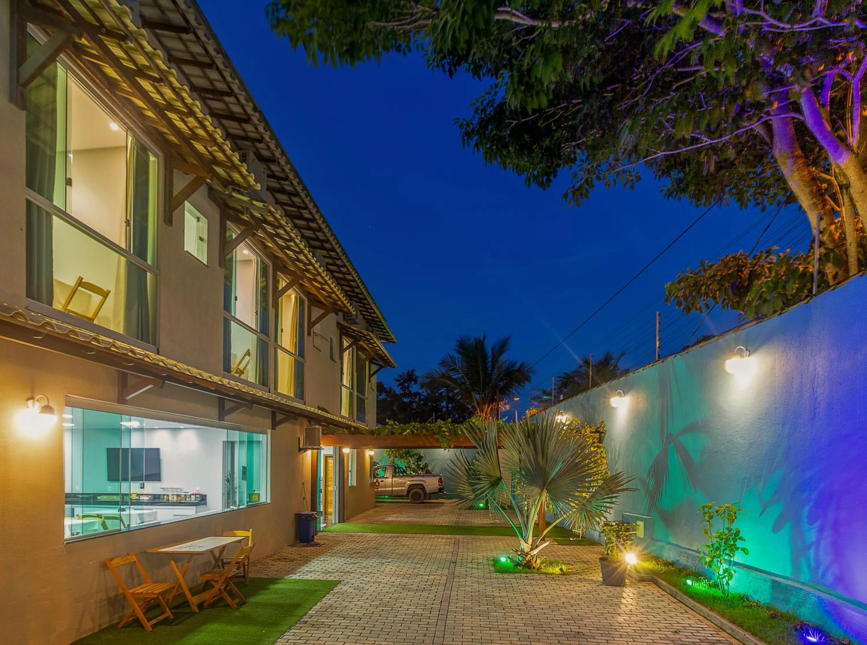 Property building in Hotel Pousada Tribalista