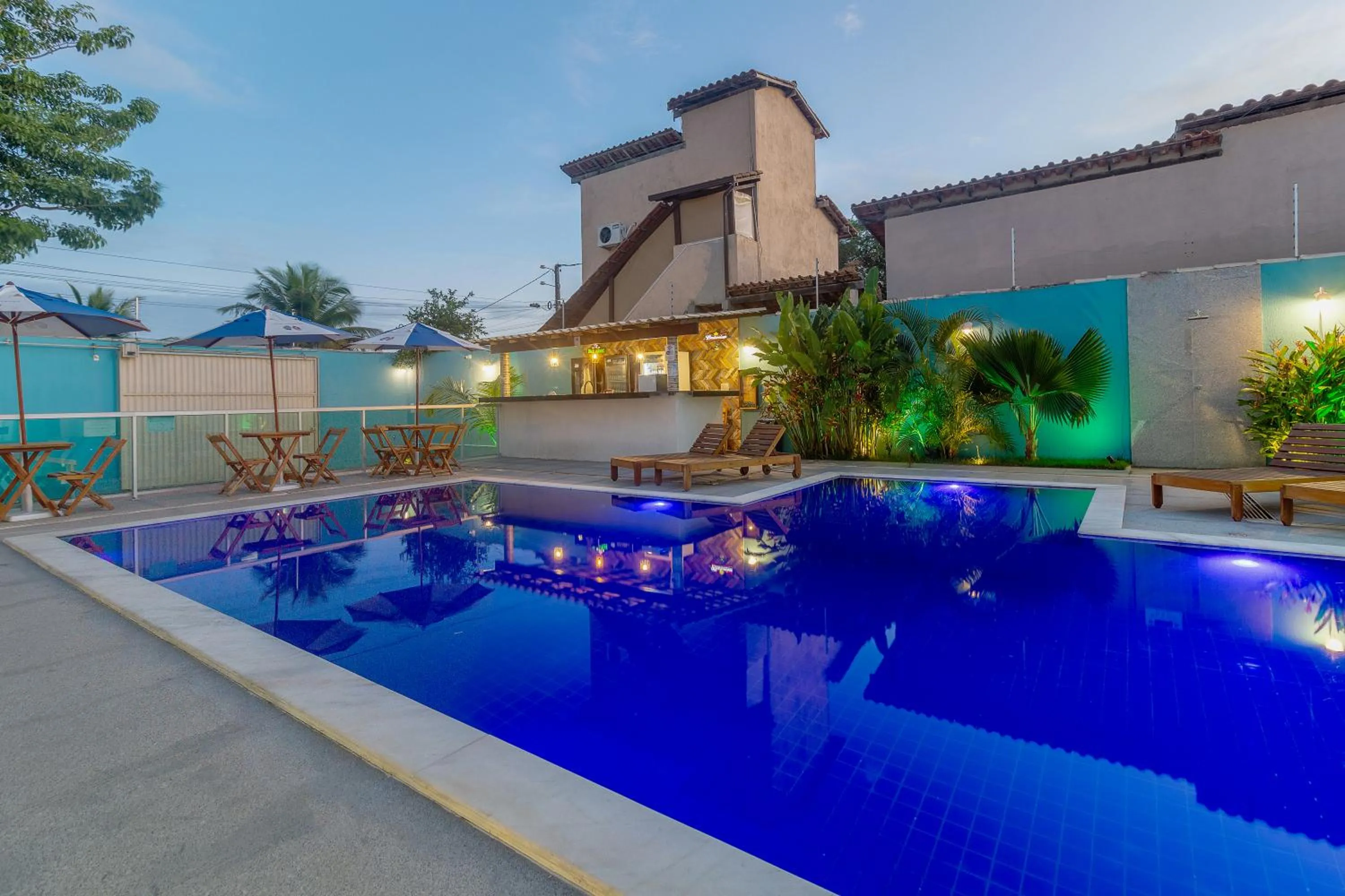 Property building in Hotel Pousada Tribalista