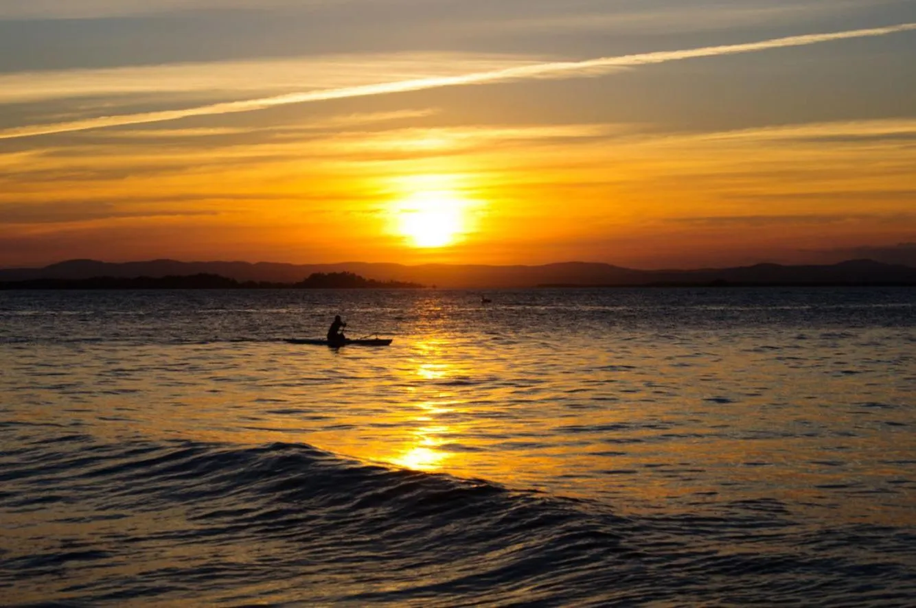 Sunset in Pousada Galeão Santa Anna