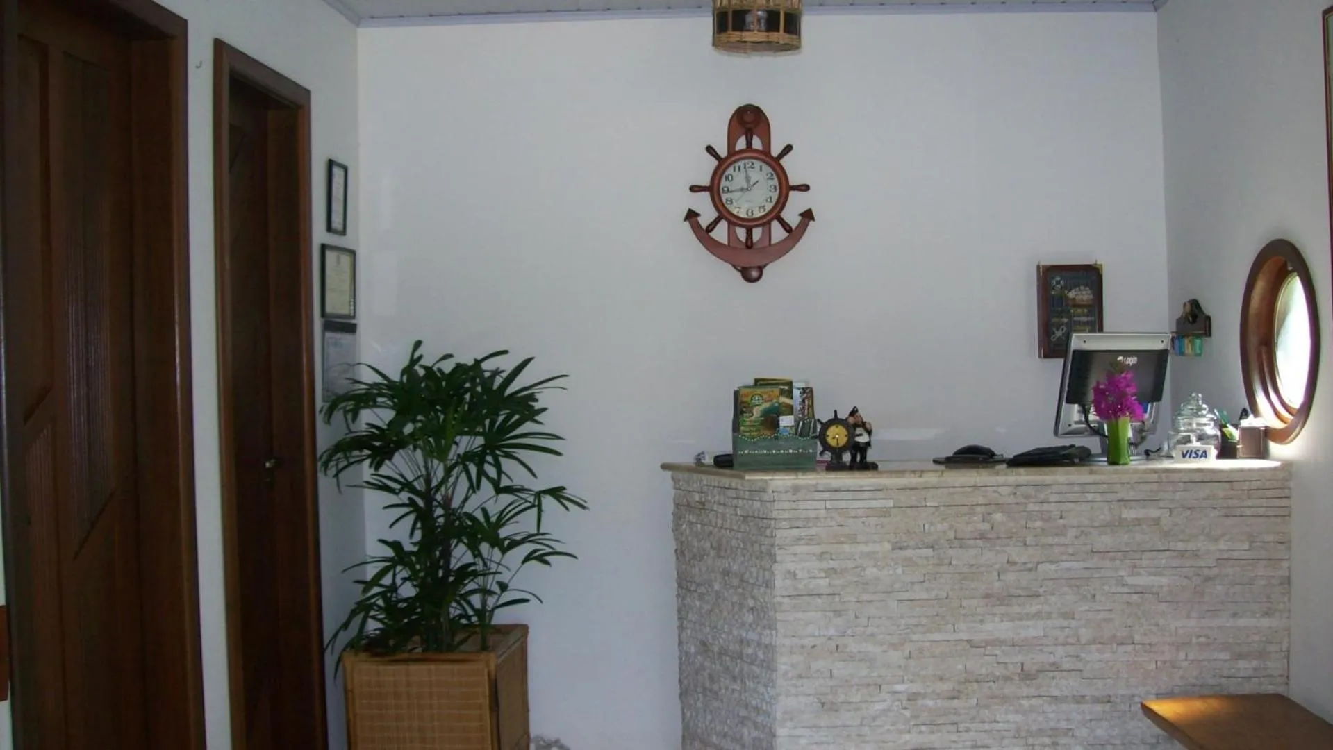 Lobby or reception in Pousada Galeão Santa Anna