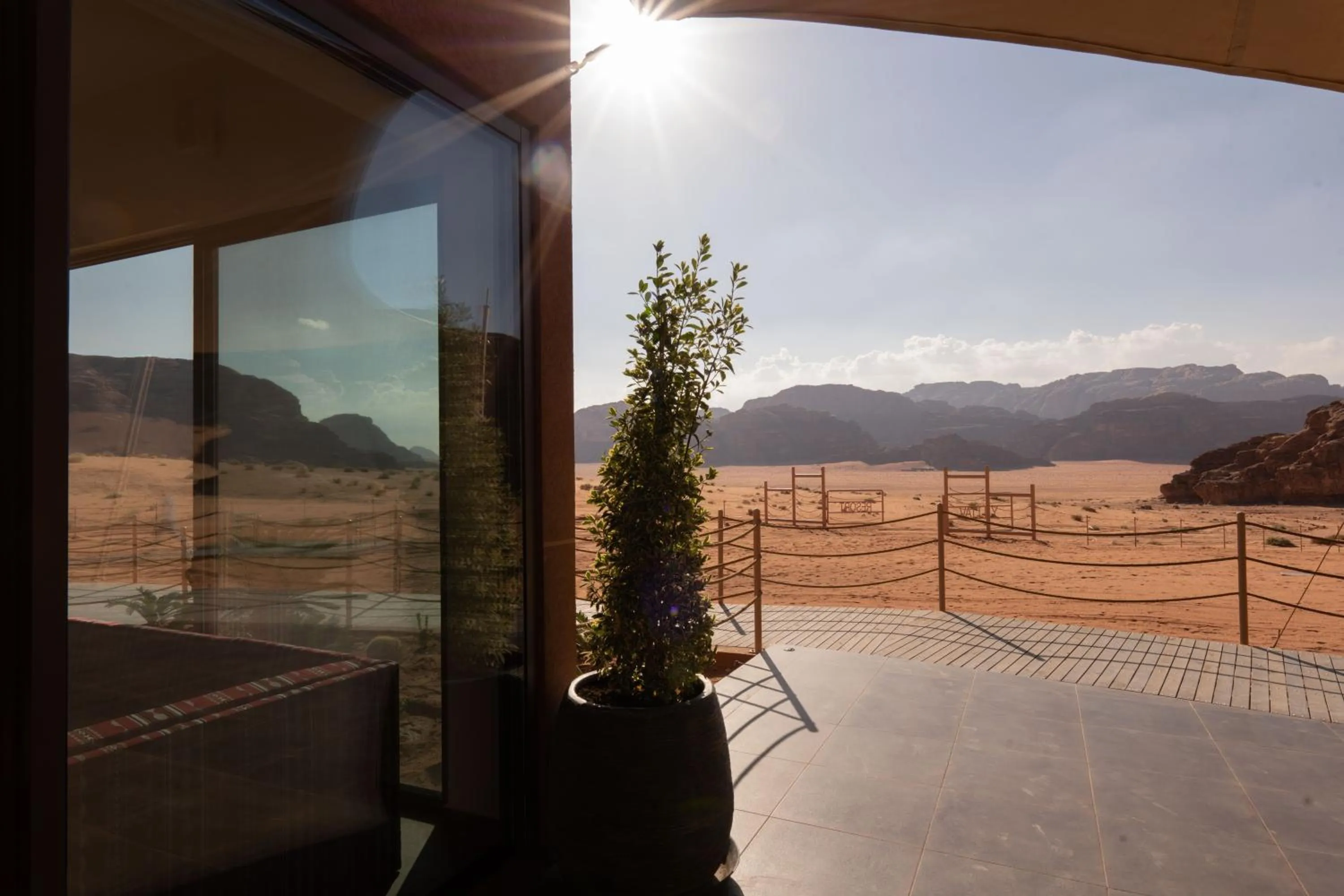 Natural landscape in Valley Resort