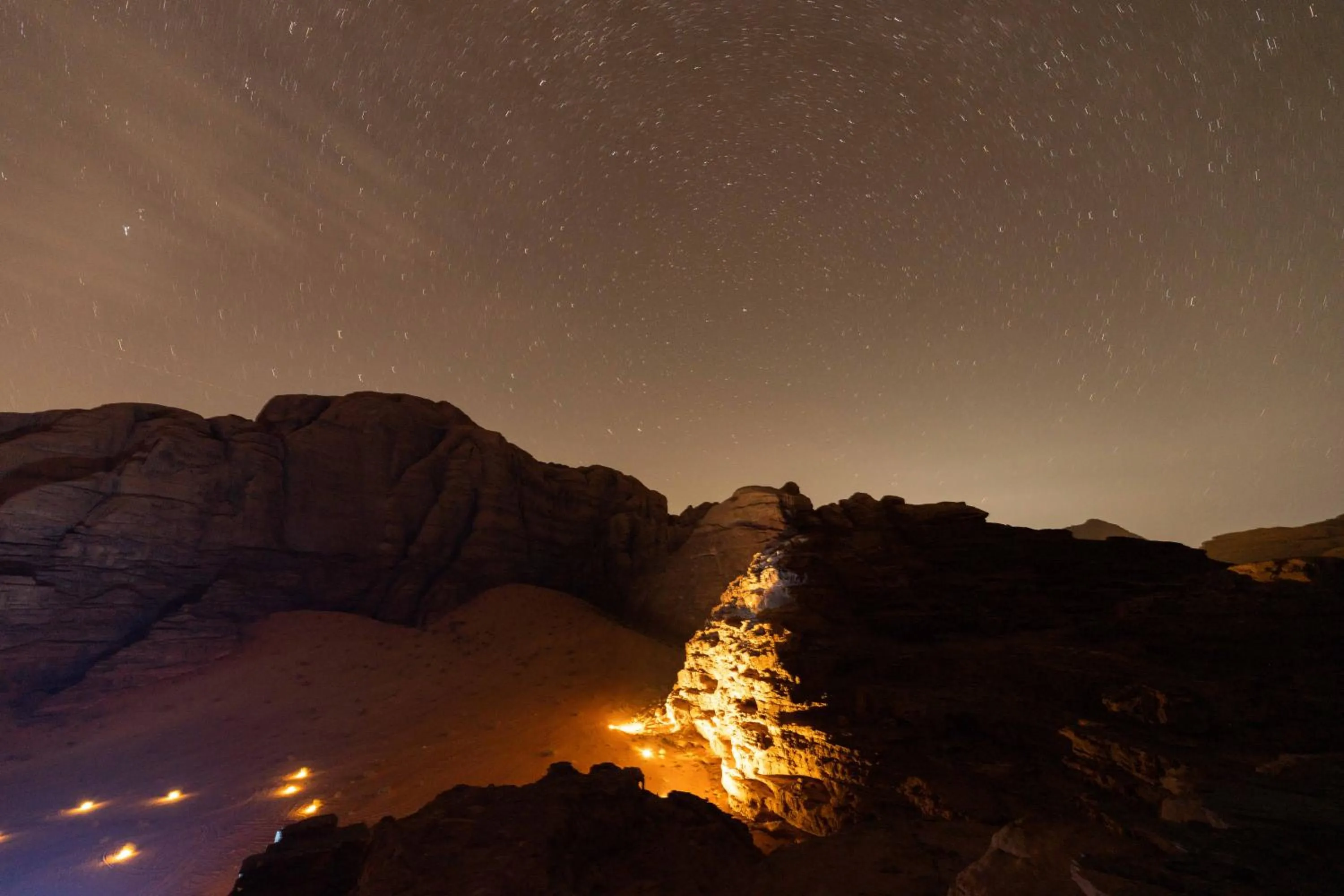 Night in Valley Resort