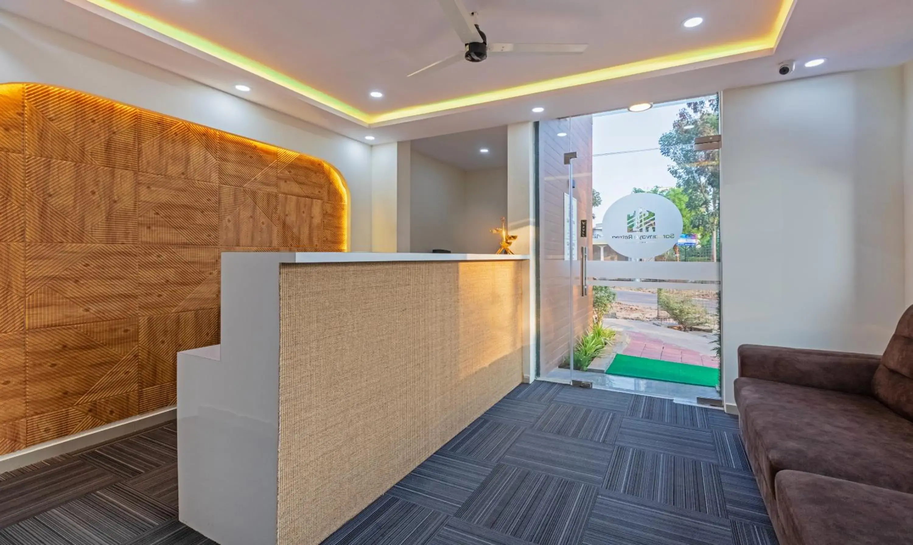 Lobby or reception in Treebo Samanvaya Retreat, Mysore Lobby or reception in Treebo Samanvaya Retreat, Mysore