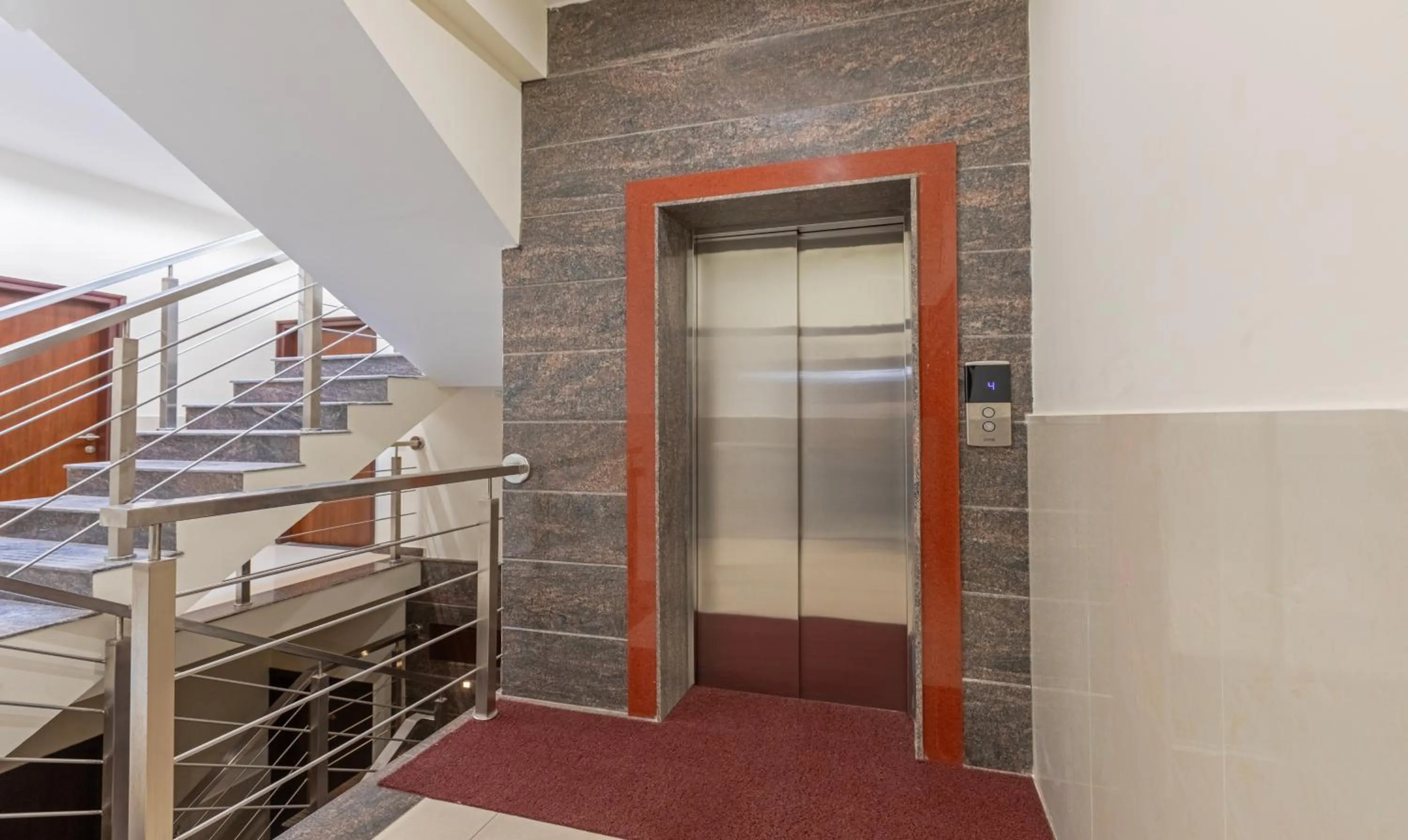 elevator in Treebo Samanvaya Retreat, Mysore