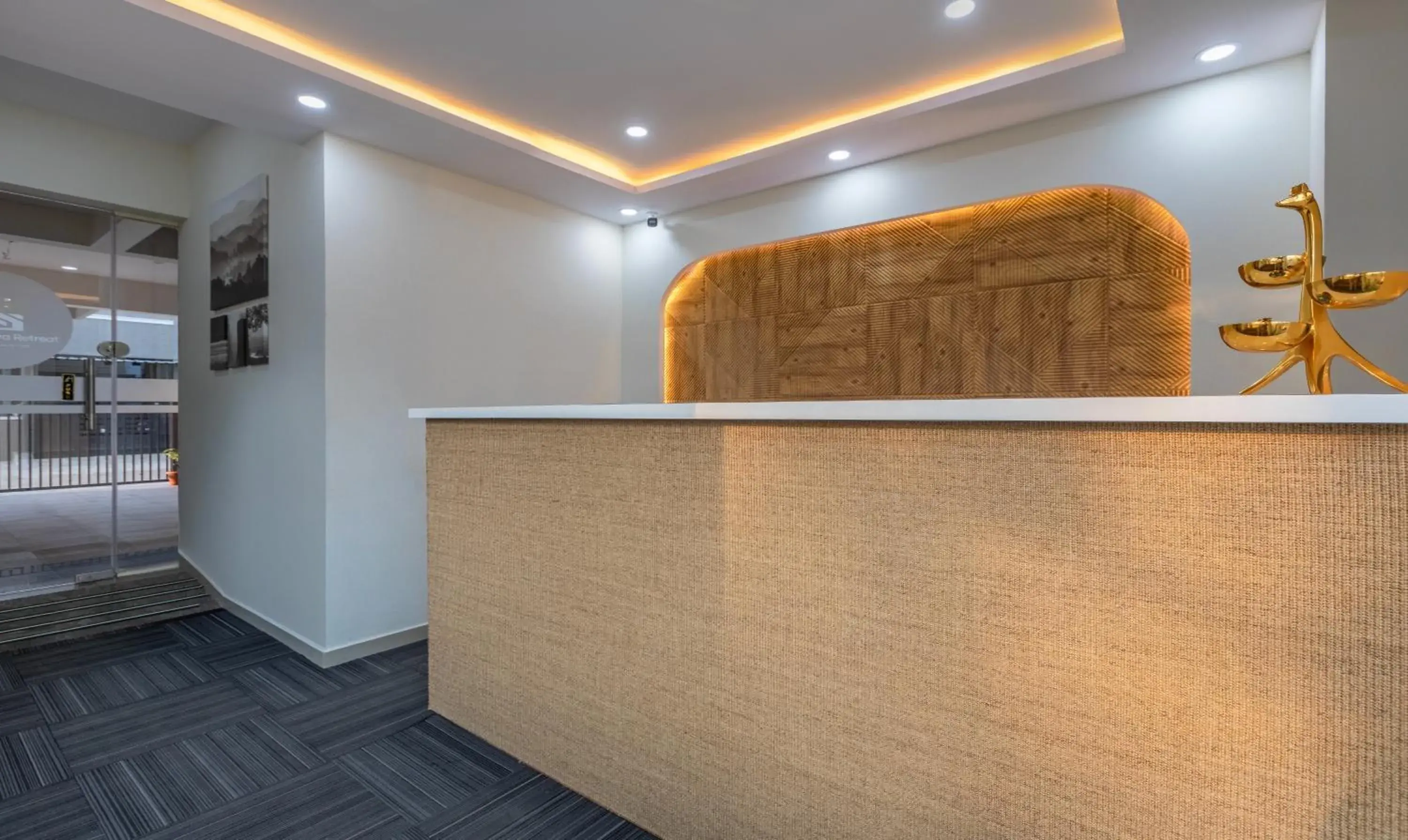 Lobby or reception, Bed in Treebo Samanvaya Retreat, Mysore Lobby or reception, Bed in Treebo Samanvaya Retreat, Mysore