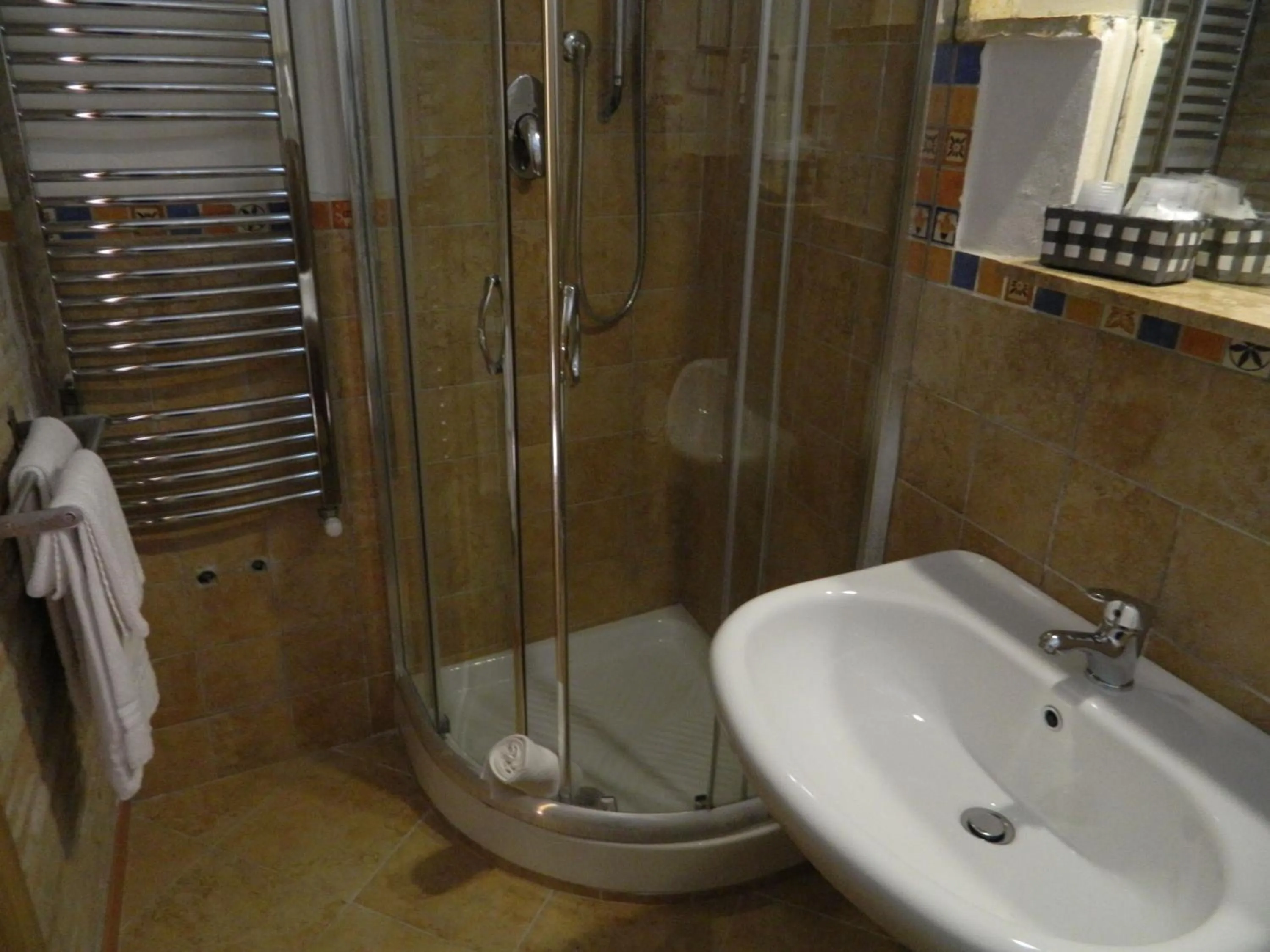 Bathroom in Agriturismo Passo dei Briganti