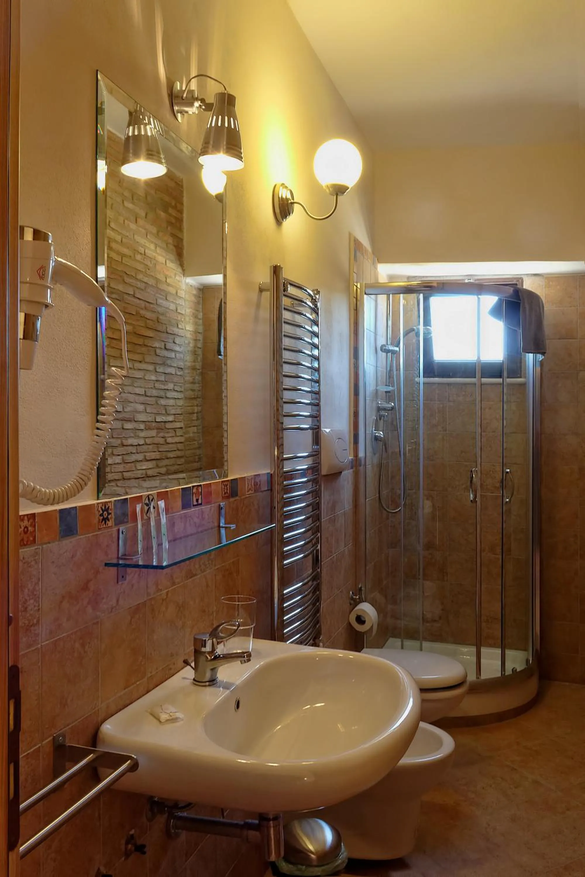 Bathroom in Agriturismo Passo dei Briganti