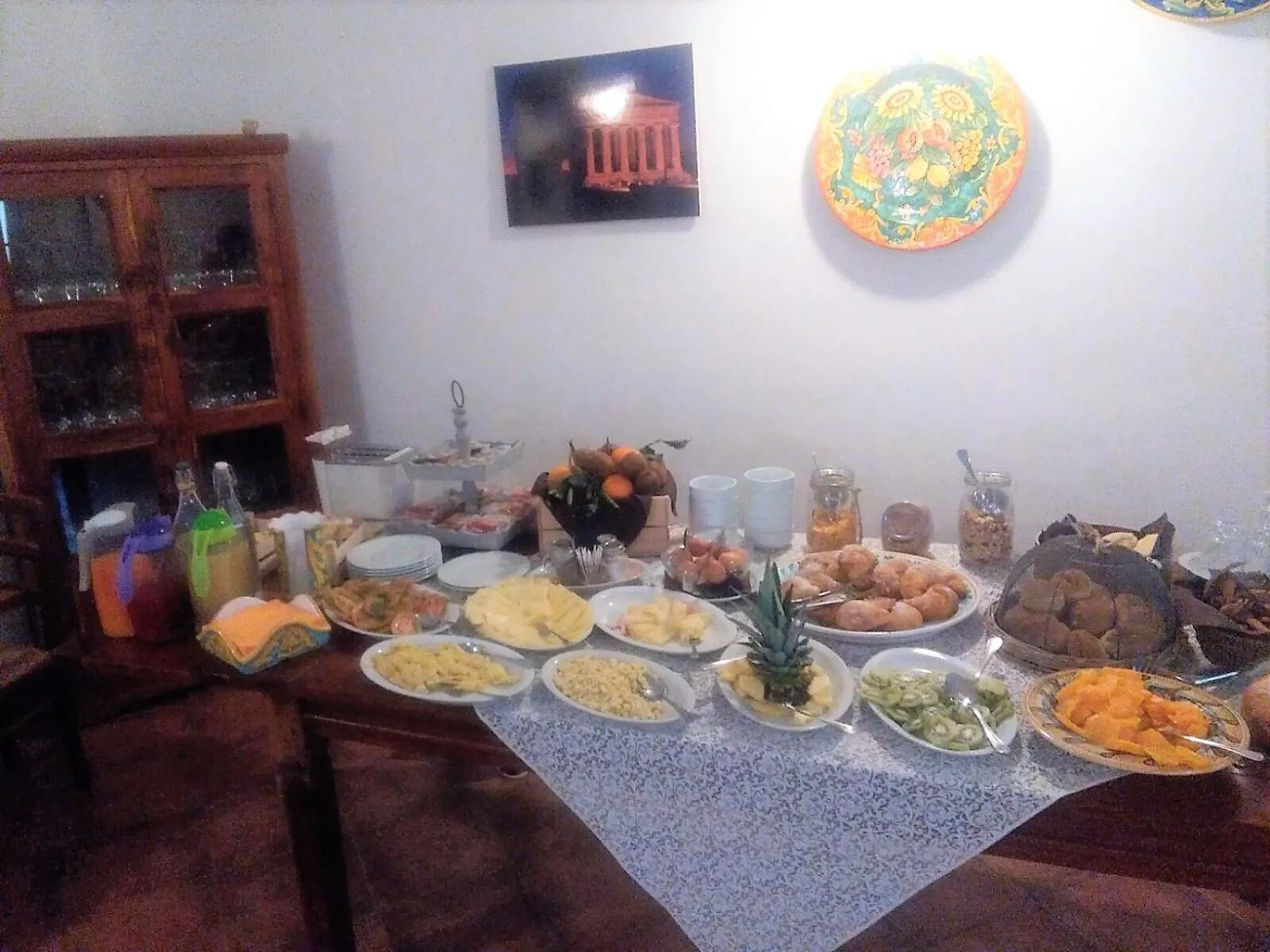 Breakfast in Agriturismo Passo dei Briganti