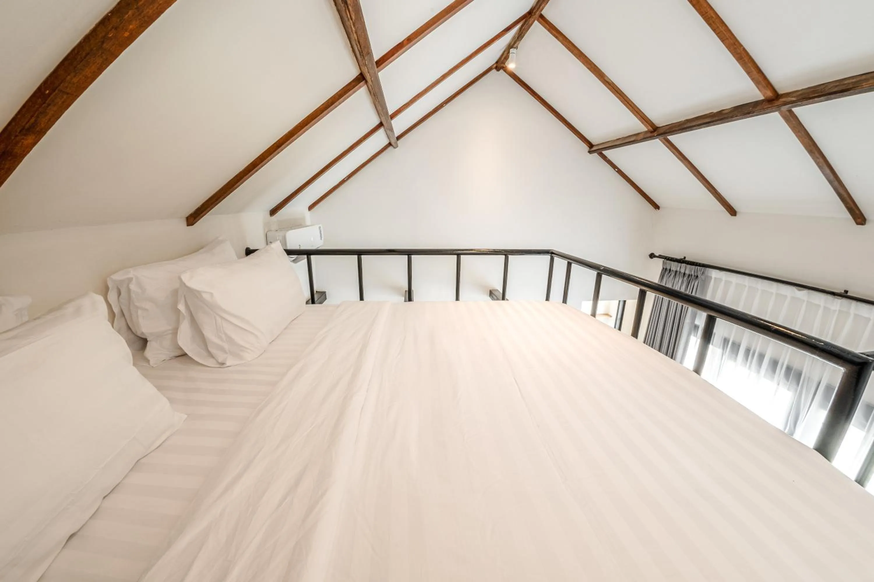 Bed in Sarang Apartments by EVDEkimi - Rice field escape with Yoga lounge, Lush garden - Long stay extras