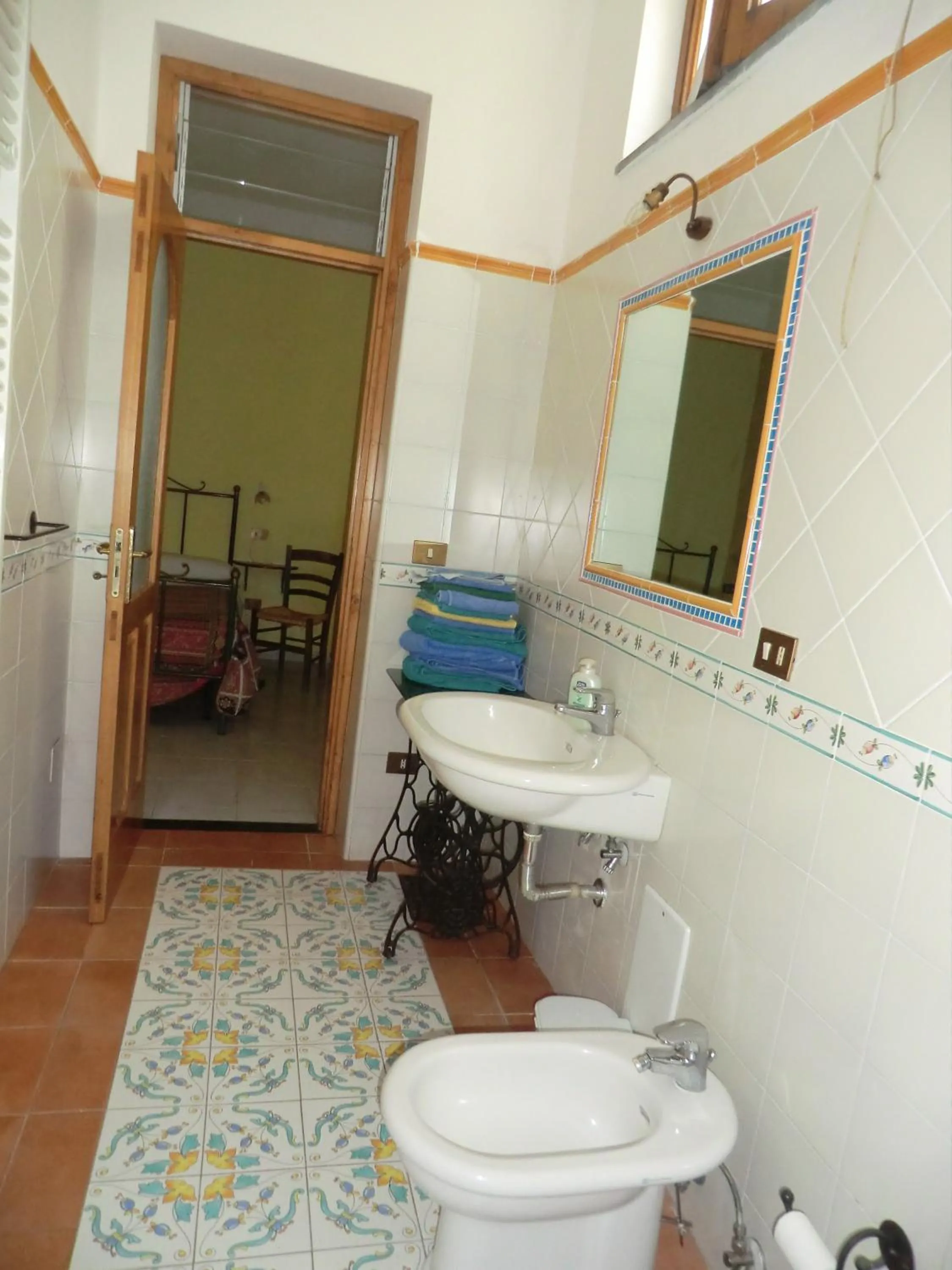 Bathroom in Agriturismo Mare e Monti