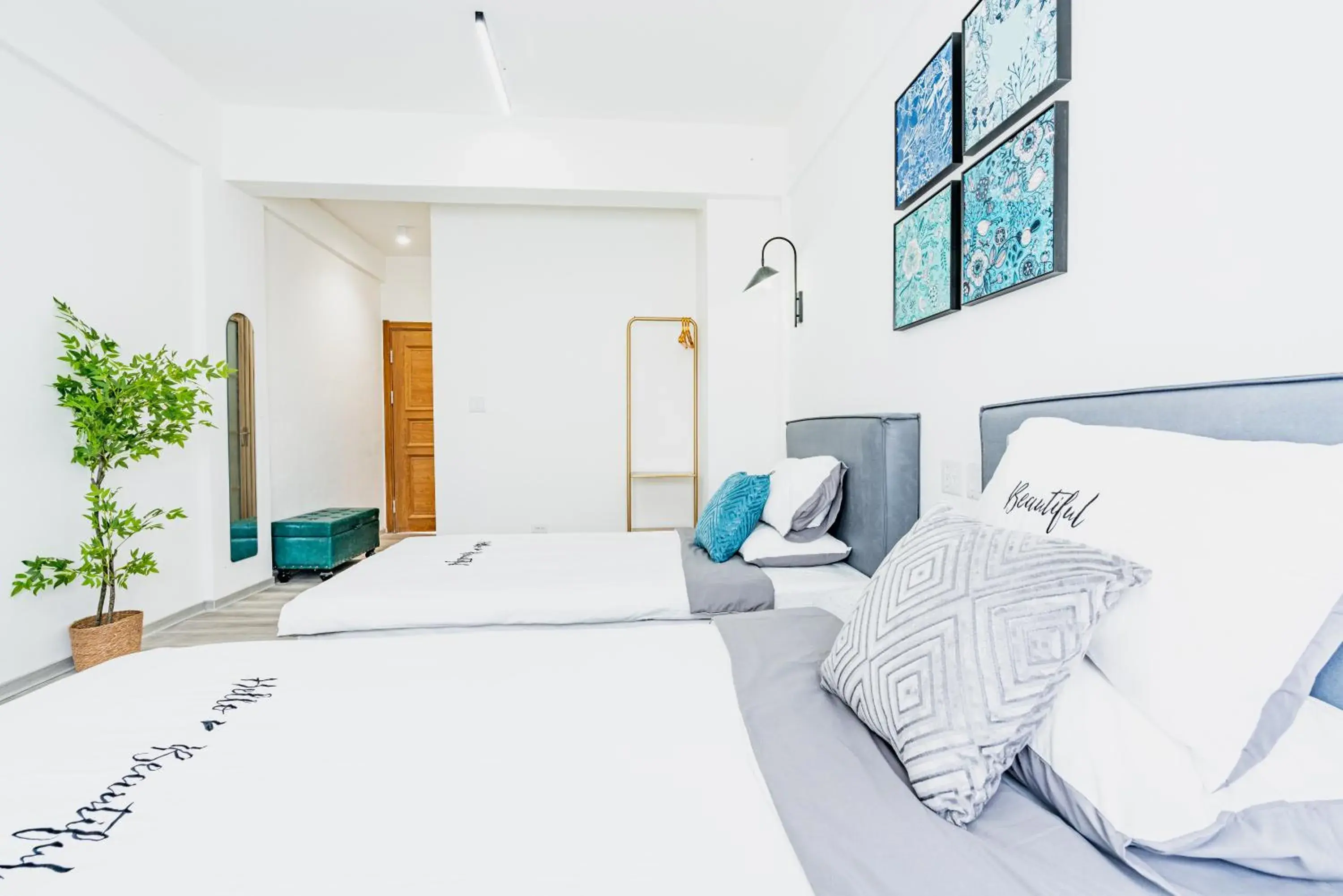 Bed in Seabreaze Garden Bed in Seabreaze Garden