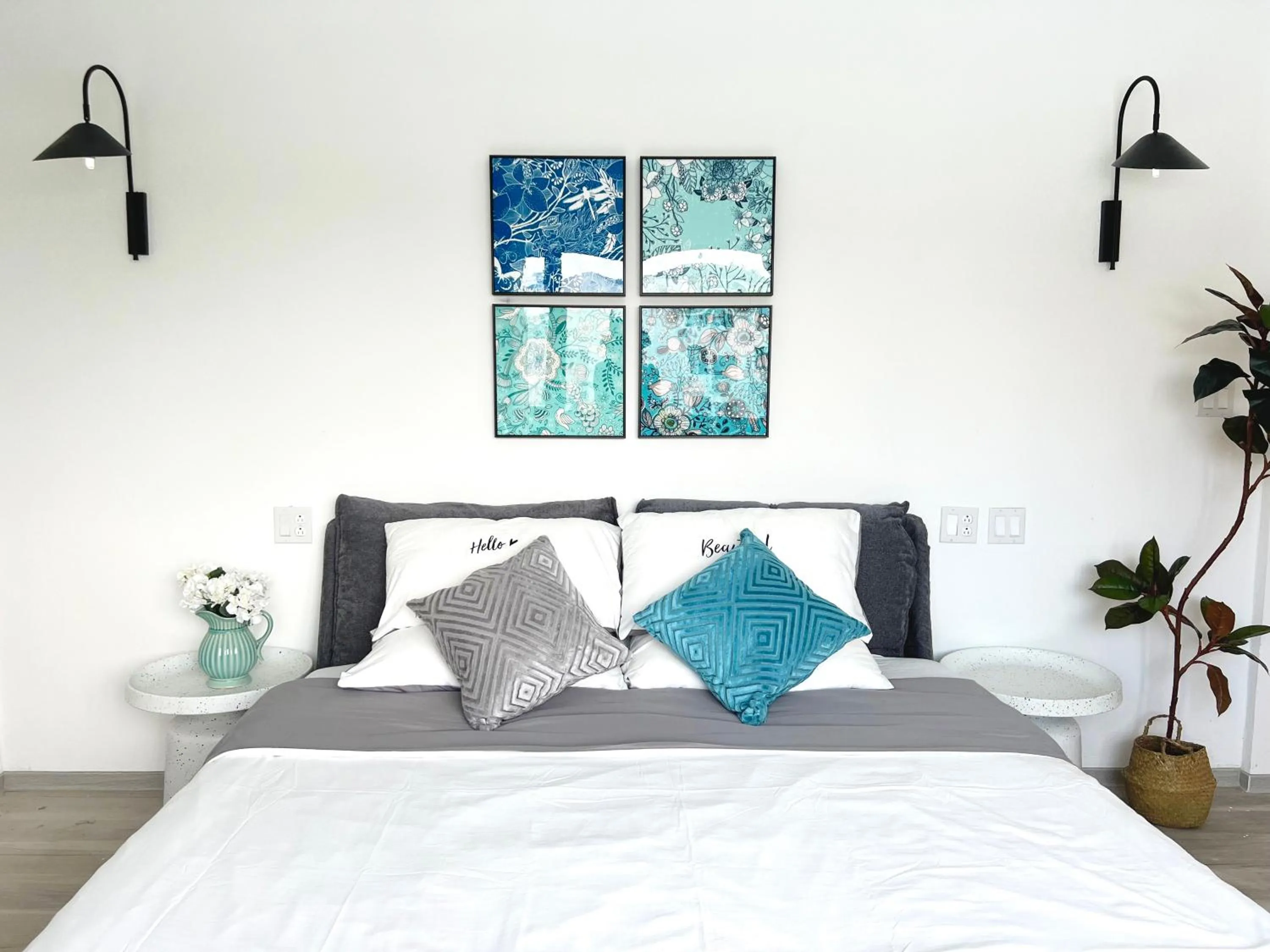 Bed in Seabreaze Garden