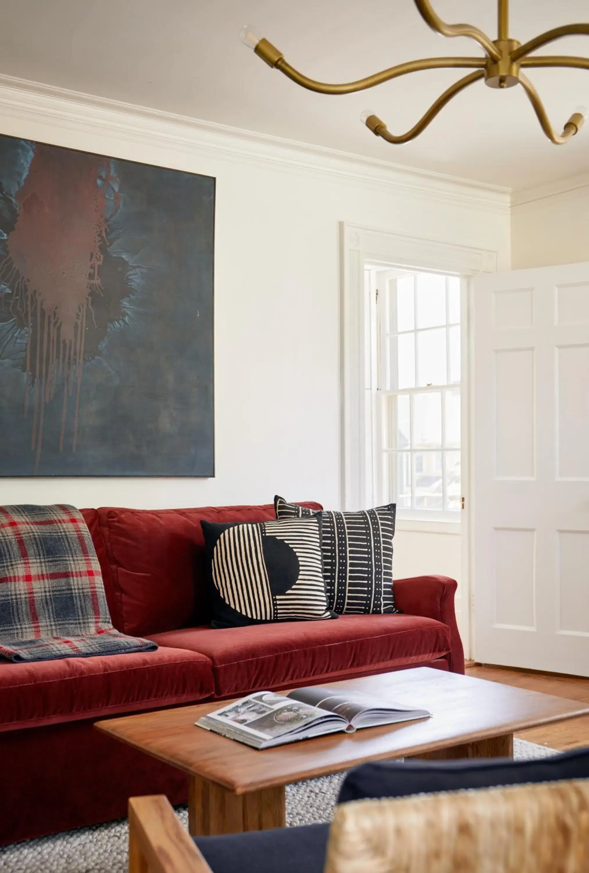 Living room in Blind Tiger Portland - Danforth Street Guest House Living room in Blind Tiger Portland - Danforth Street Guest House