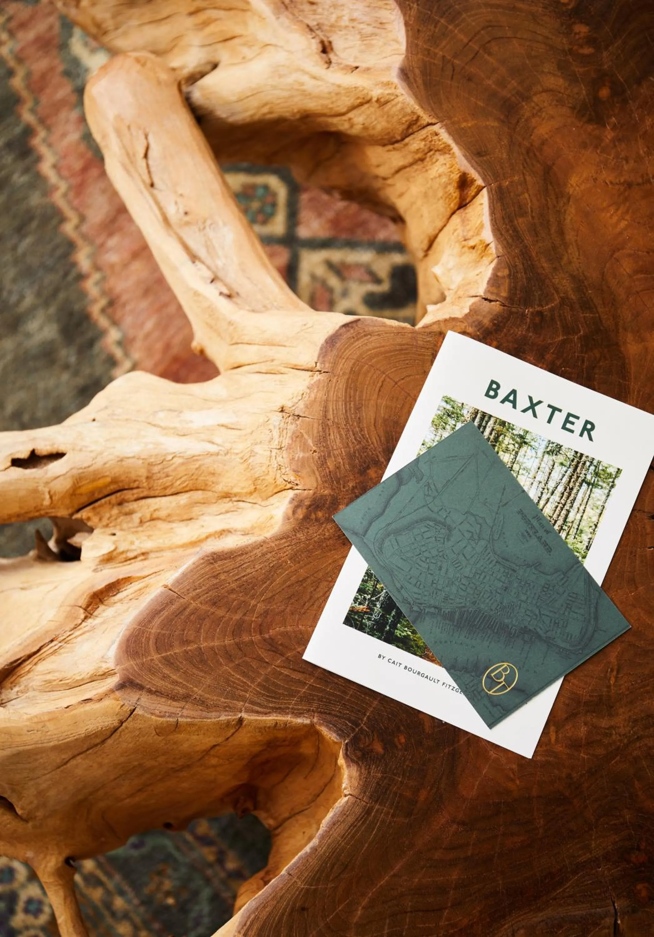 Decorative detail in Blind Tiger Portland - Danforth Street Guest House