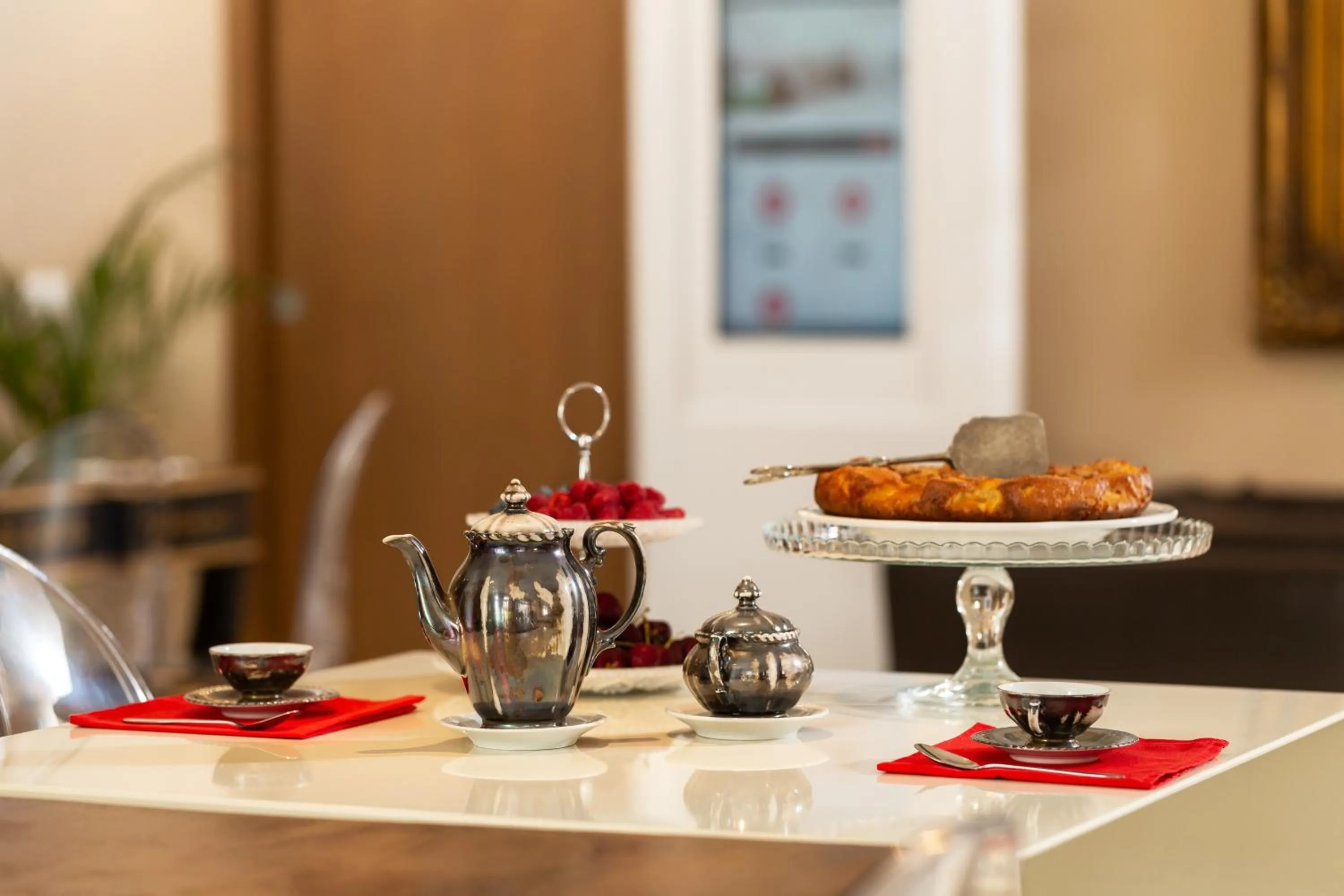 Breakfast in La Castellana Loft Hotel