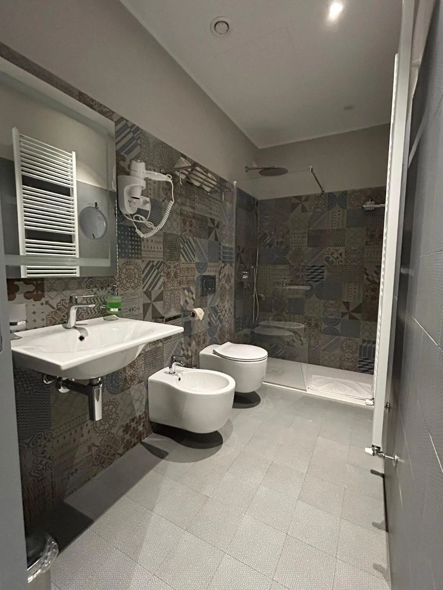 Bathroom in La Castellana Loft Hotel