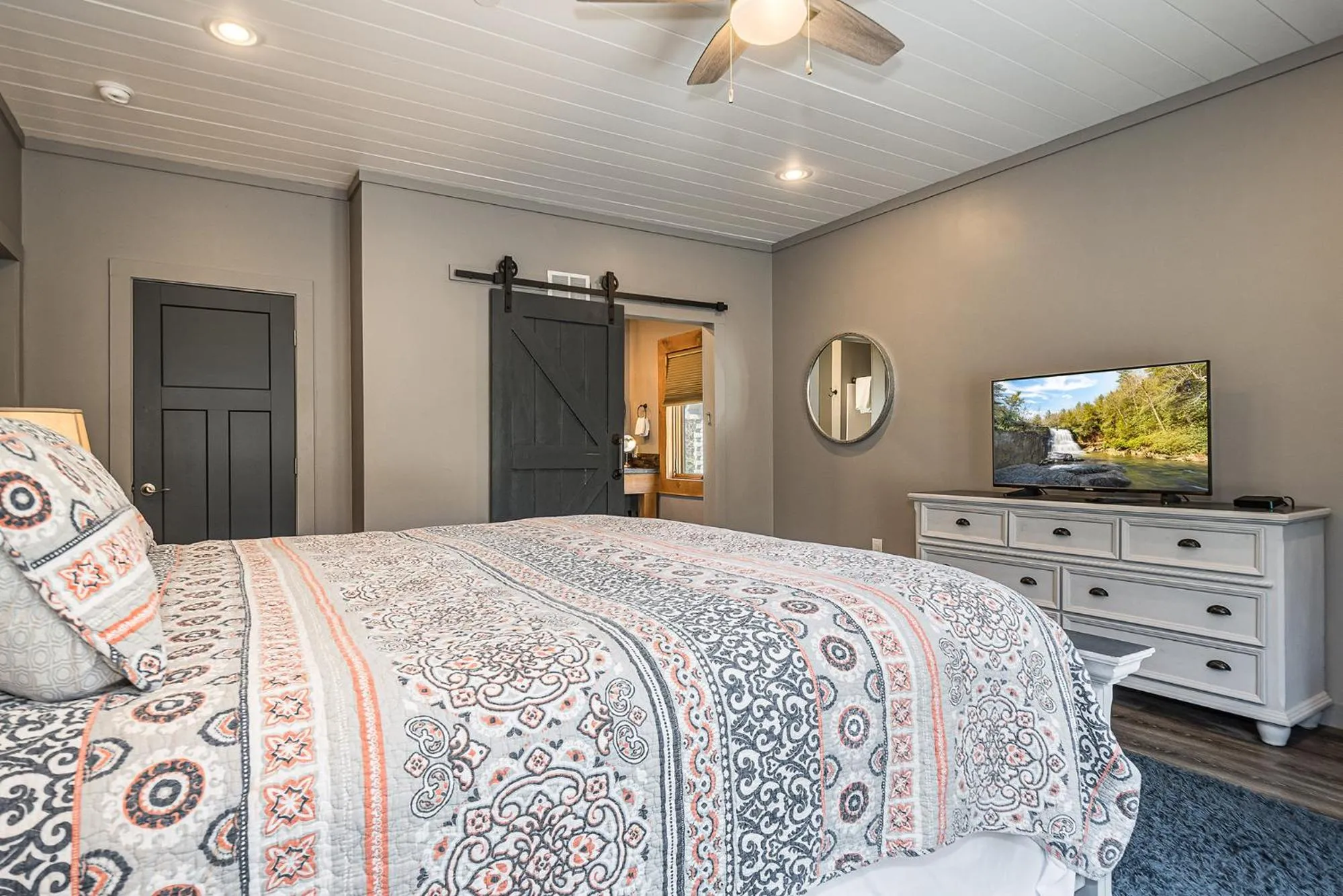 Bed in Gathering Place