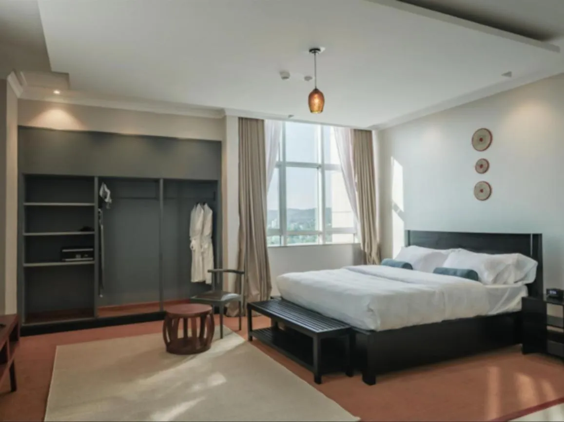 Bed in Sanna Boutique Hotel