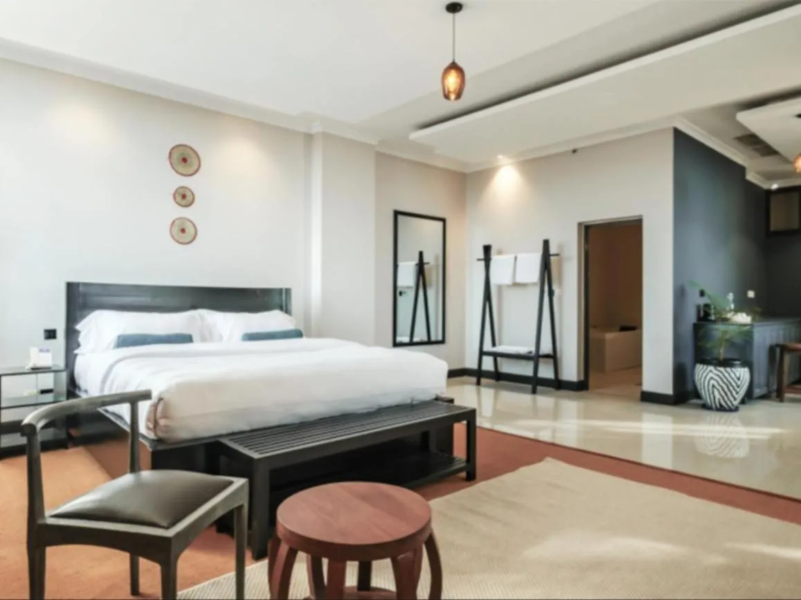 Photo of the whole room, Bed in Sanna Boutique Hotel