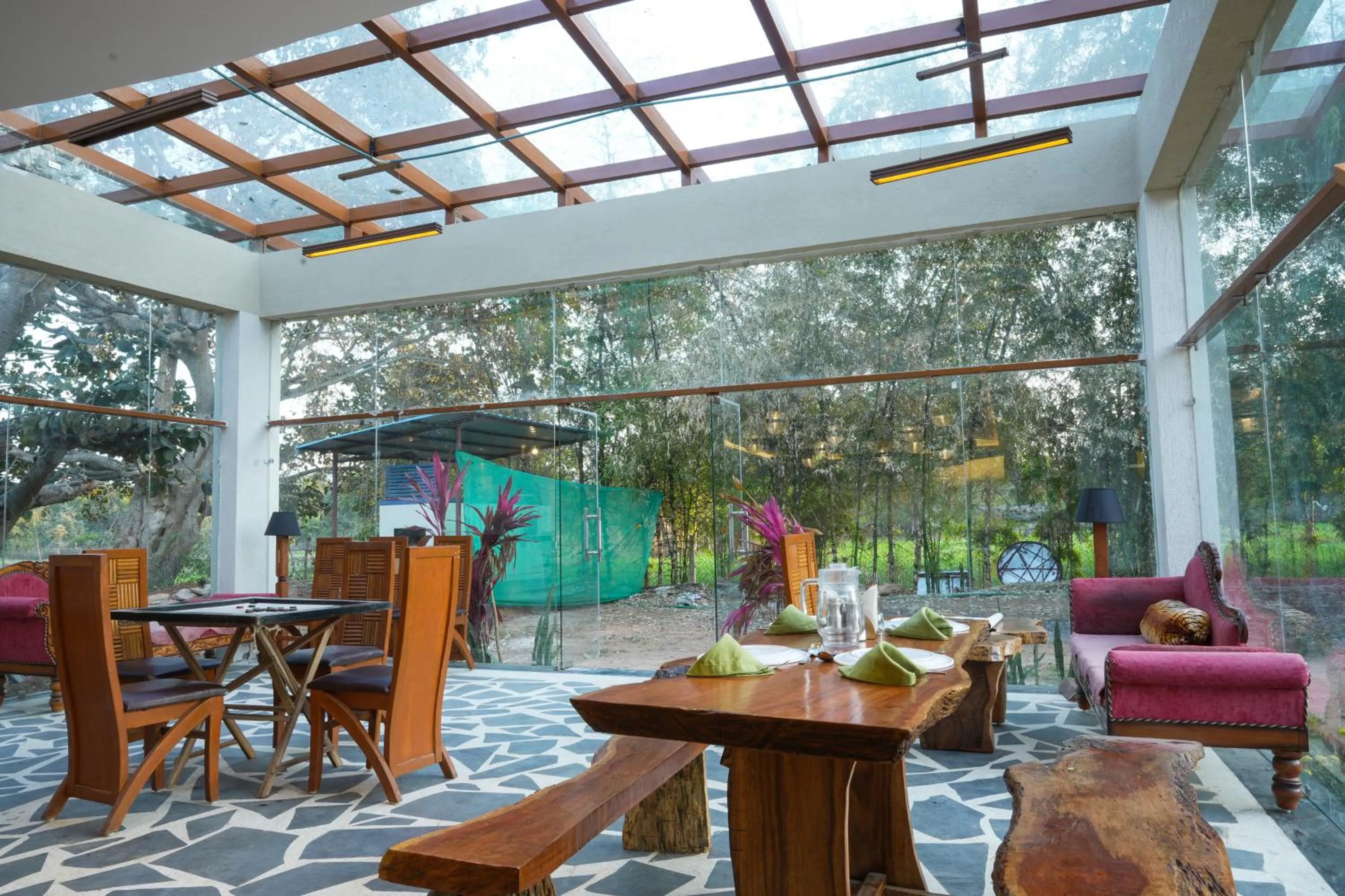 View (from property/room) in Olive