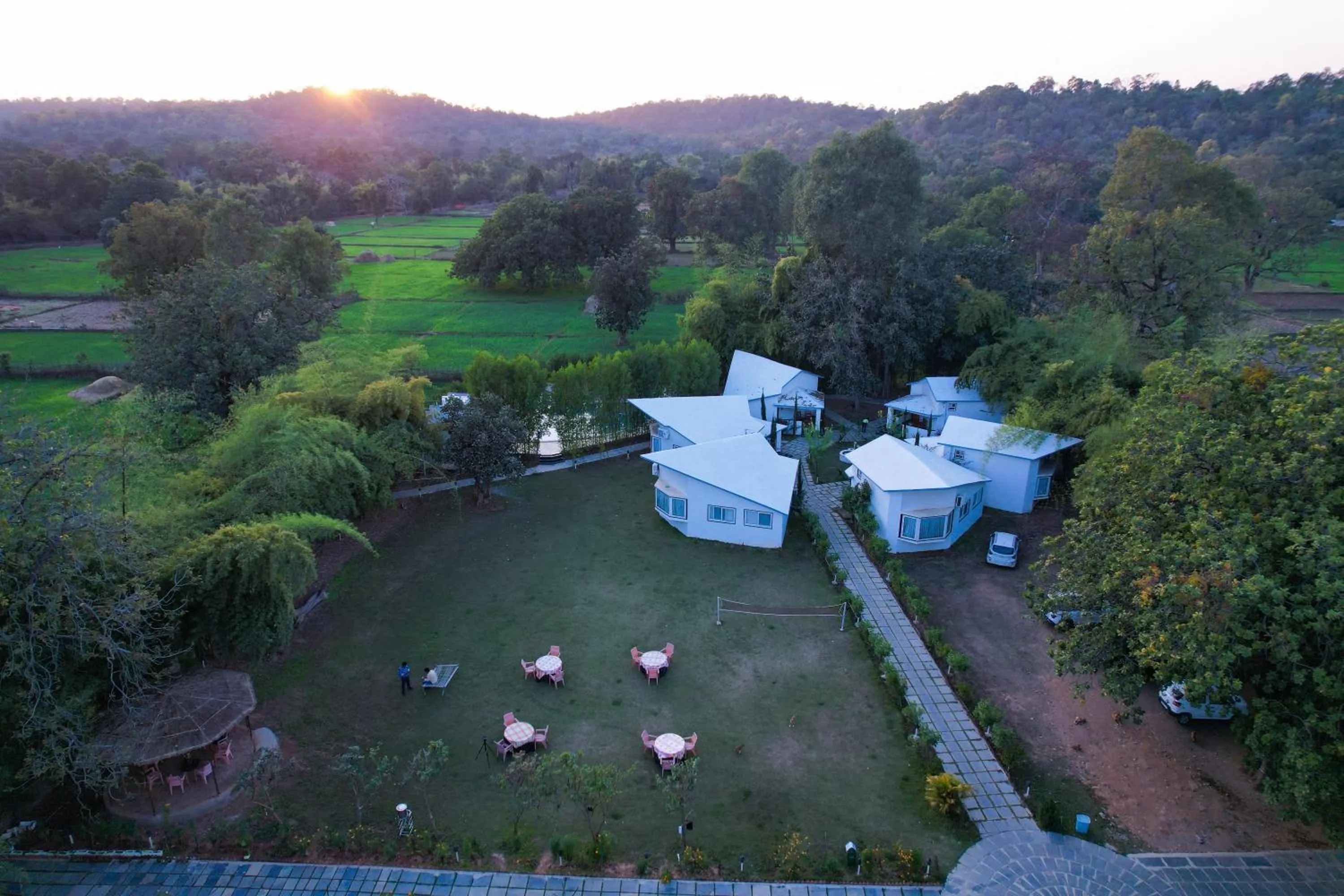 Facade/entrance in Olive