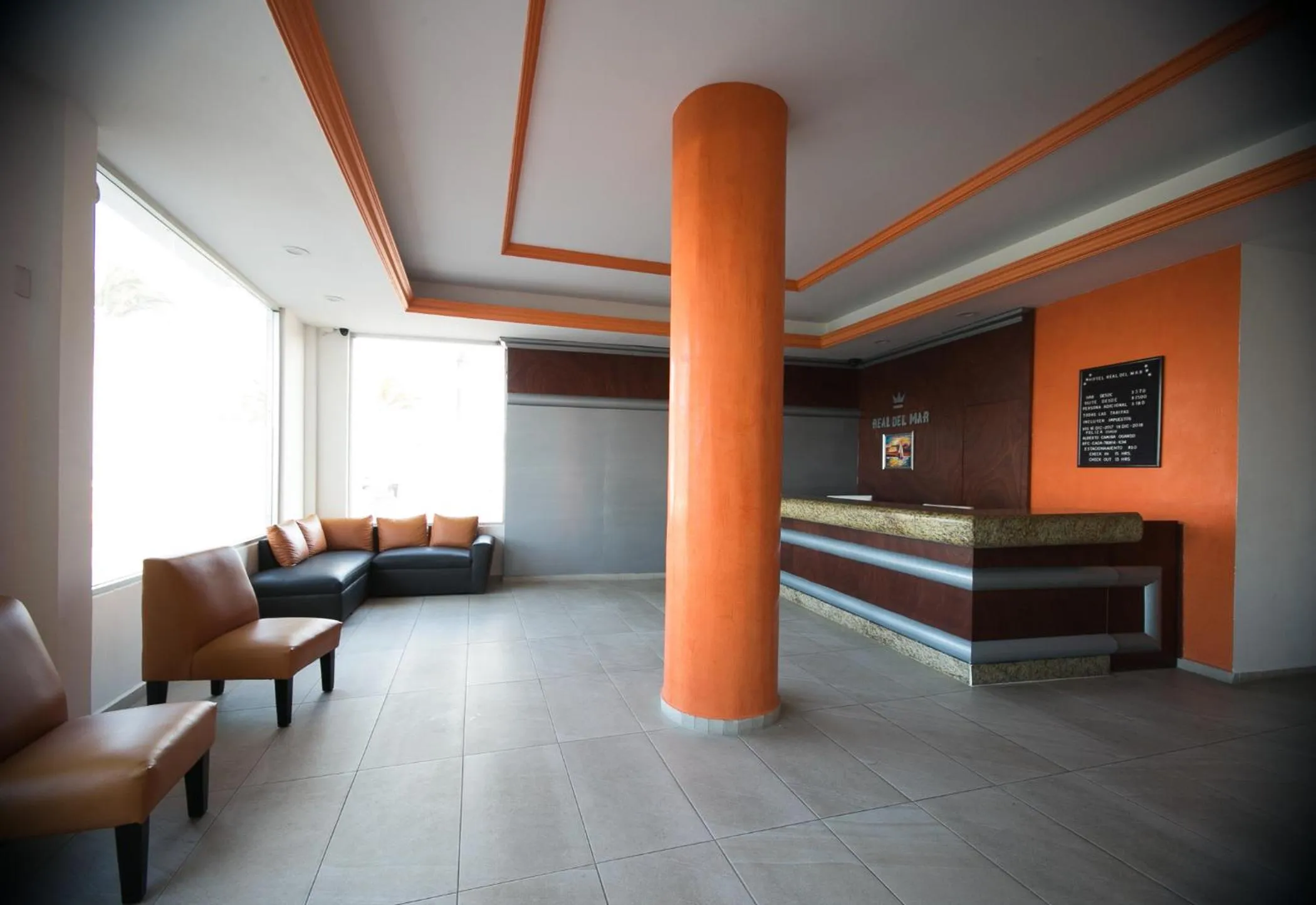 Lobby or reception in Hotel Real del Mar