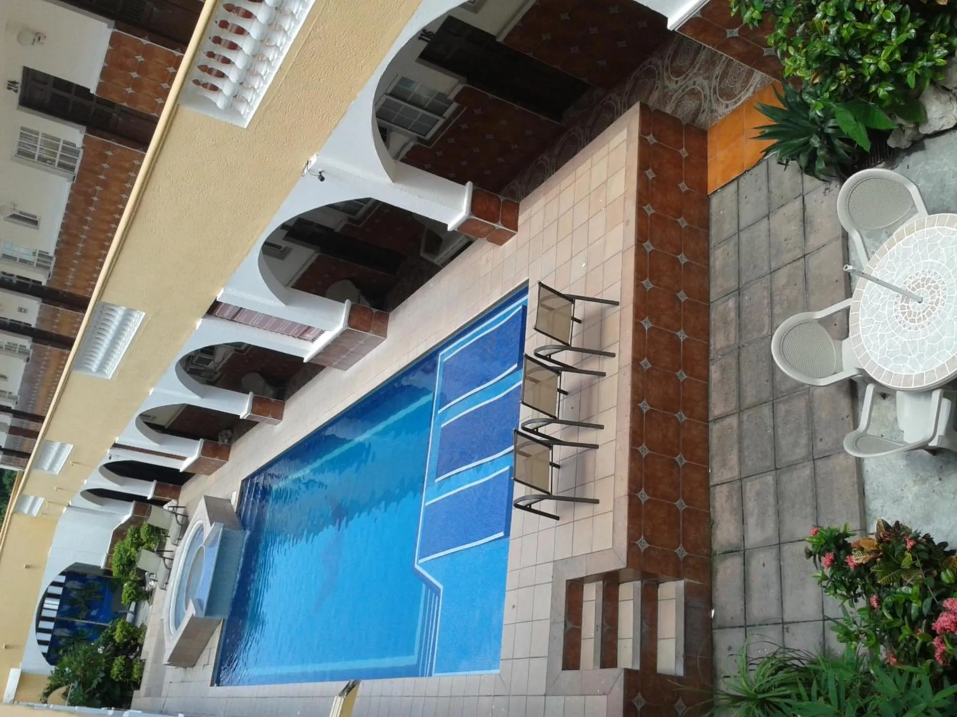 Swimming pool in Hotel Real del Mar