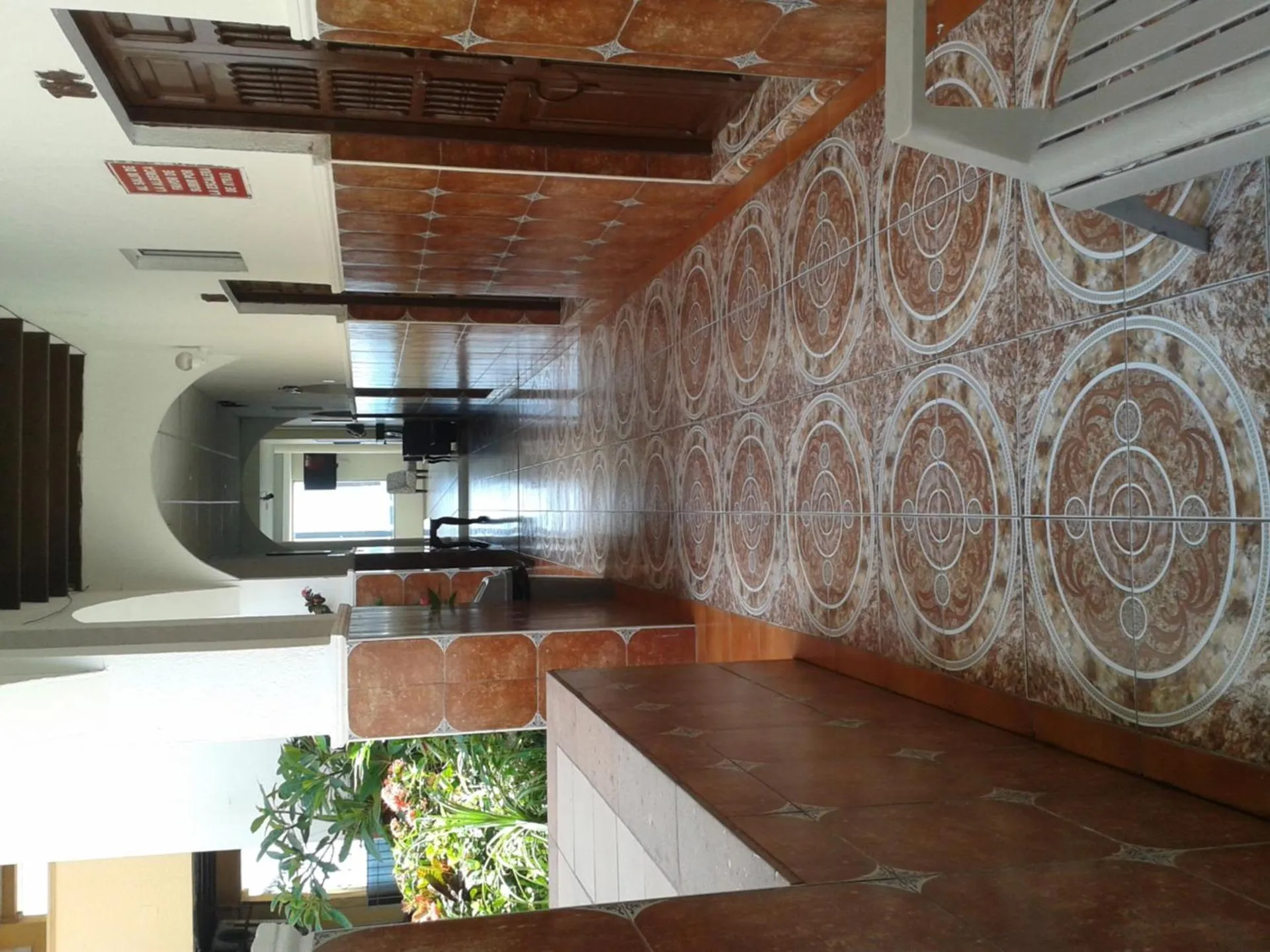 Patio in Hotel Real del Mar