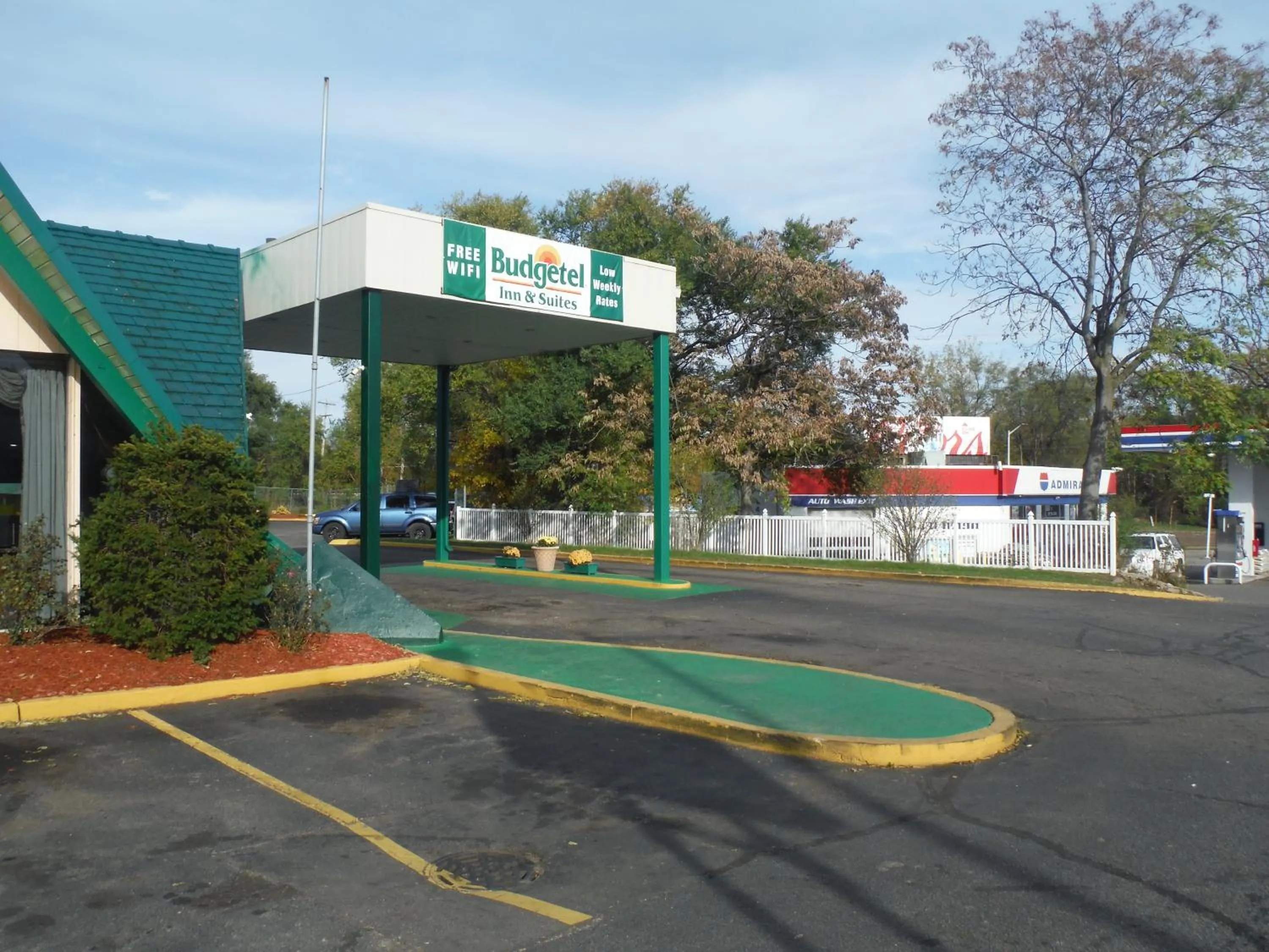 Property building in Budgetel Inn & Suites Hotel