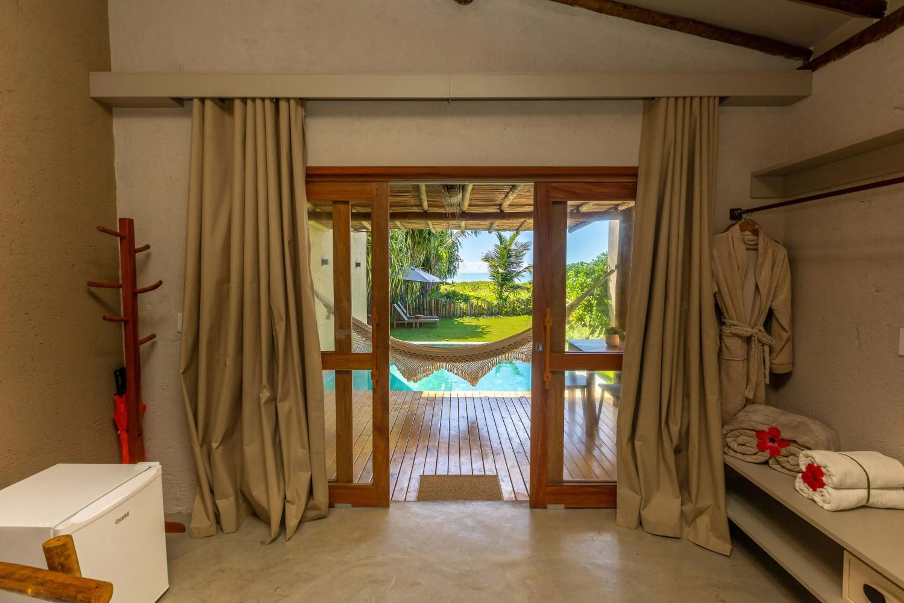 Bed in MONAN BOUTIQUE HOTEL