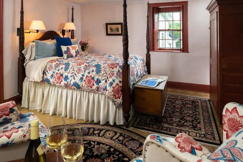 Bed in Ashby Inn & Restaurant