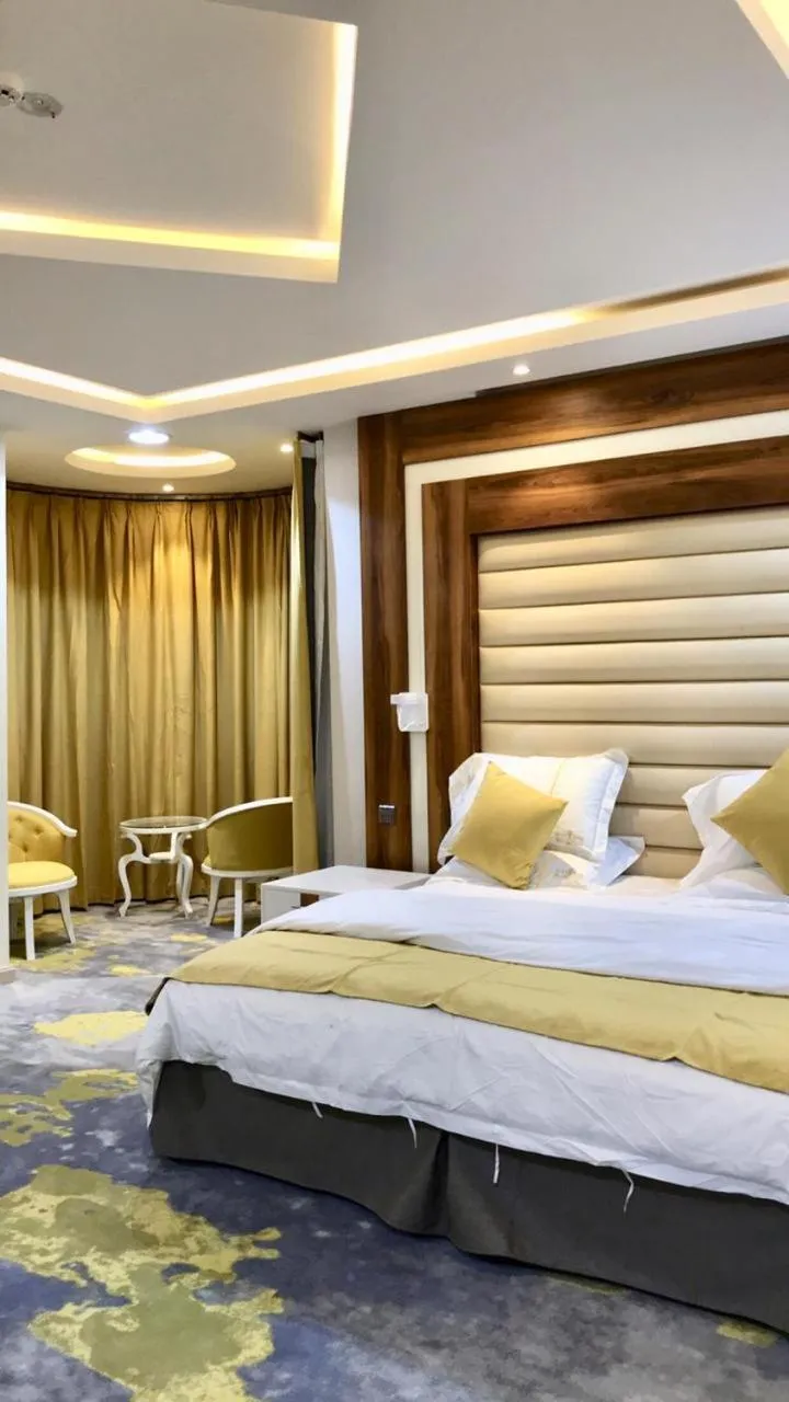 Bed in فندق الفاو بلازا