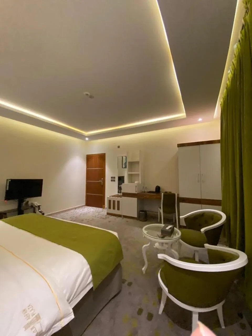 Bed in فندق الفاو بلازا