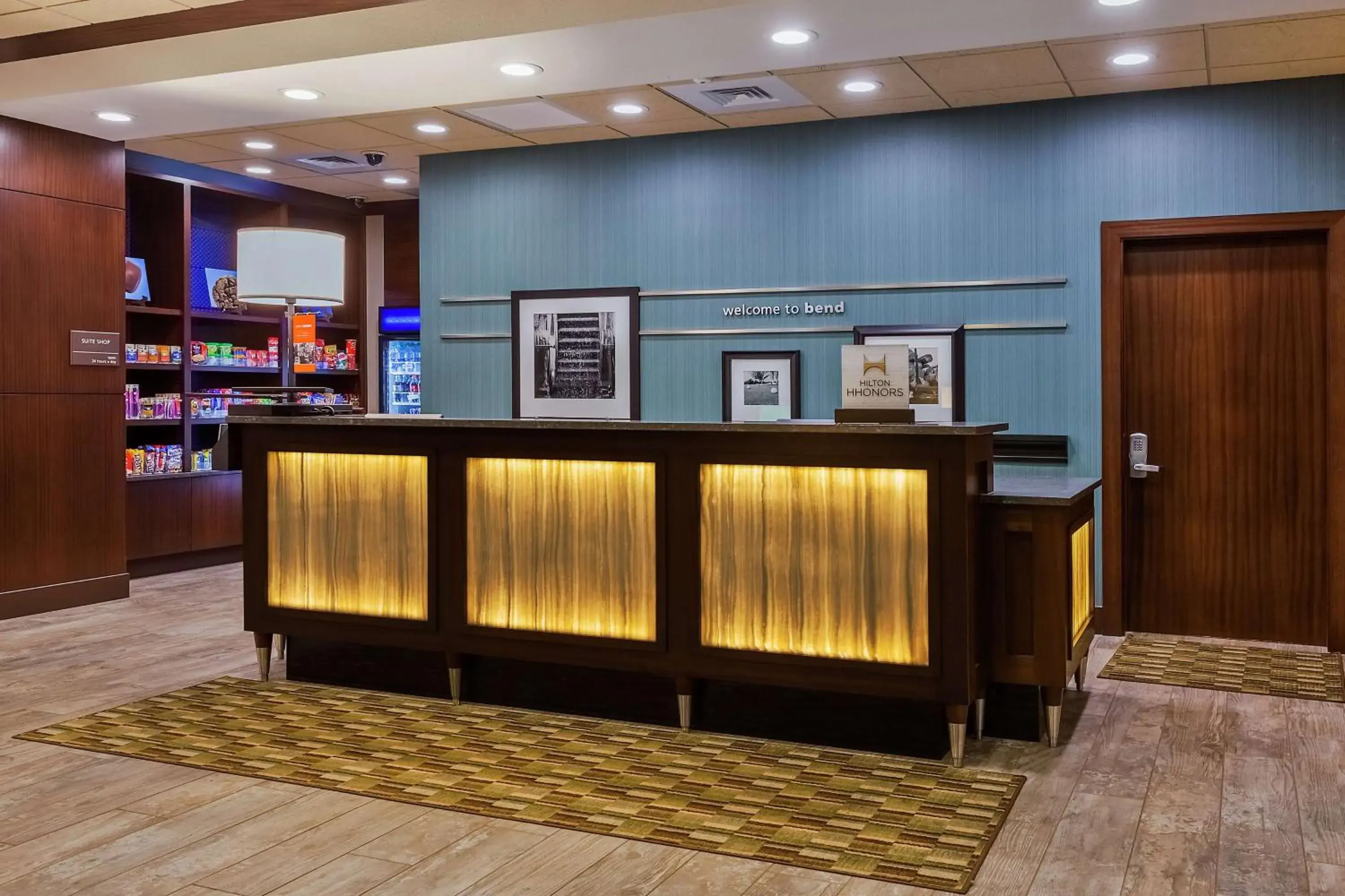 Lobby or reception in Hampton Inn & Suites Bend Lobby or reception in Hampton Inn & Suites Bend