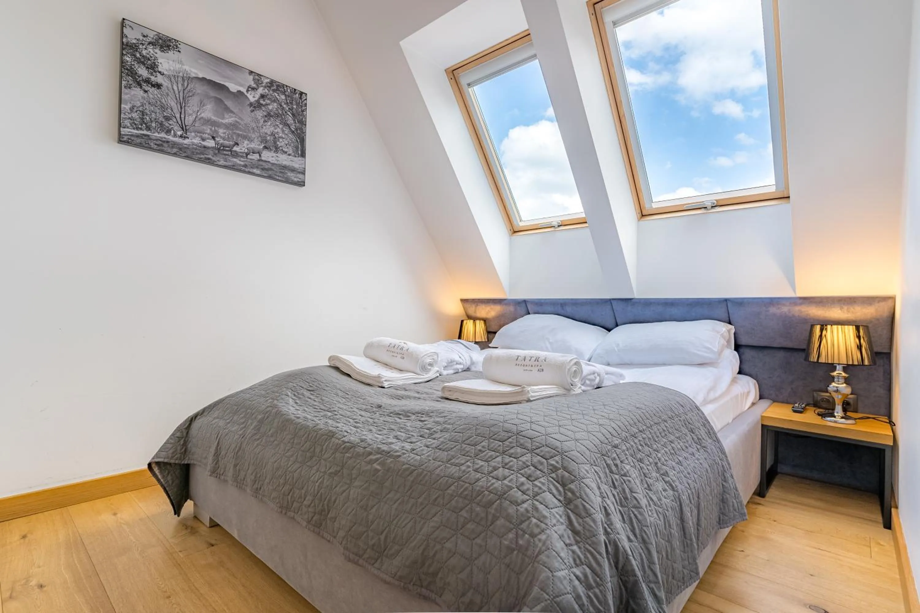 Bed in Residences Tatra Resort & SPA
