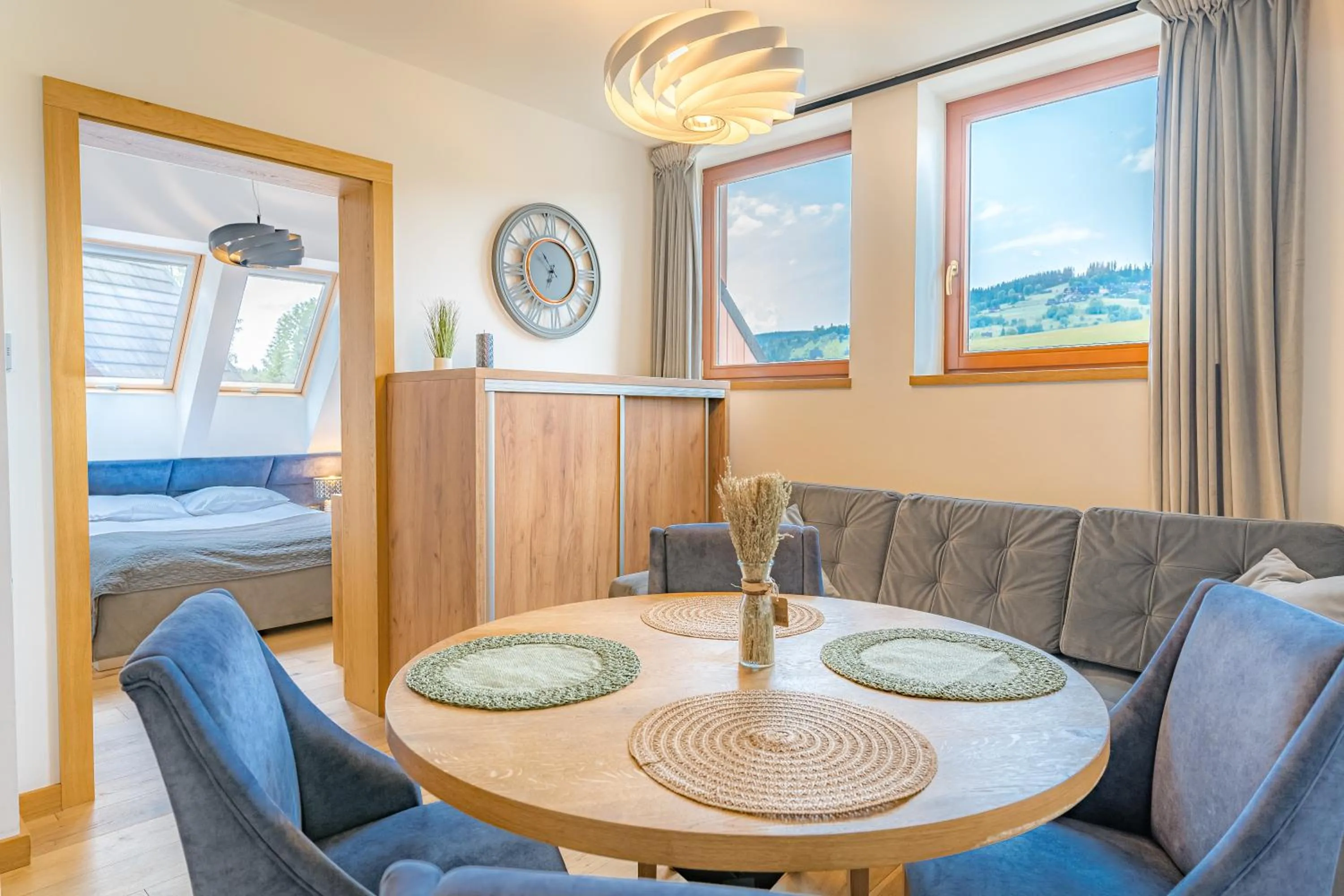View (from property/room), Bed in Residences Tatra Resort & SPA