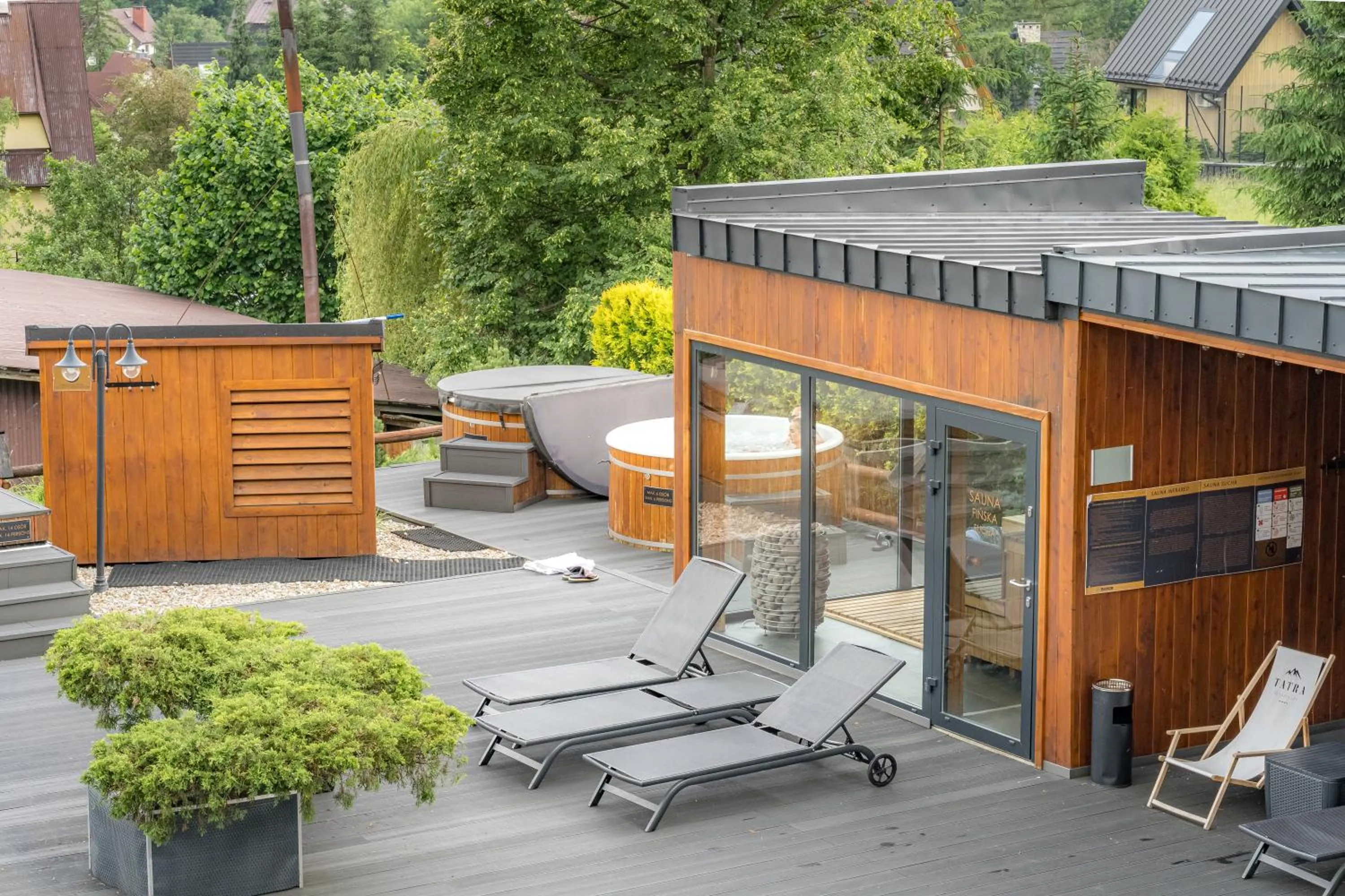 Hot Tub in Residences Tatra Resort & SPA